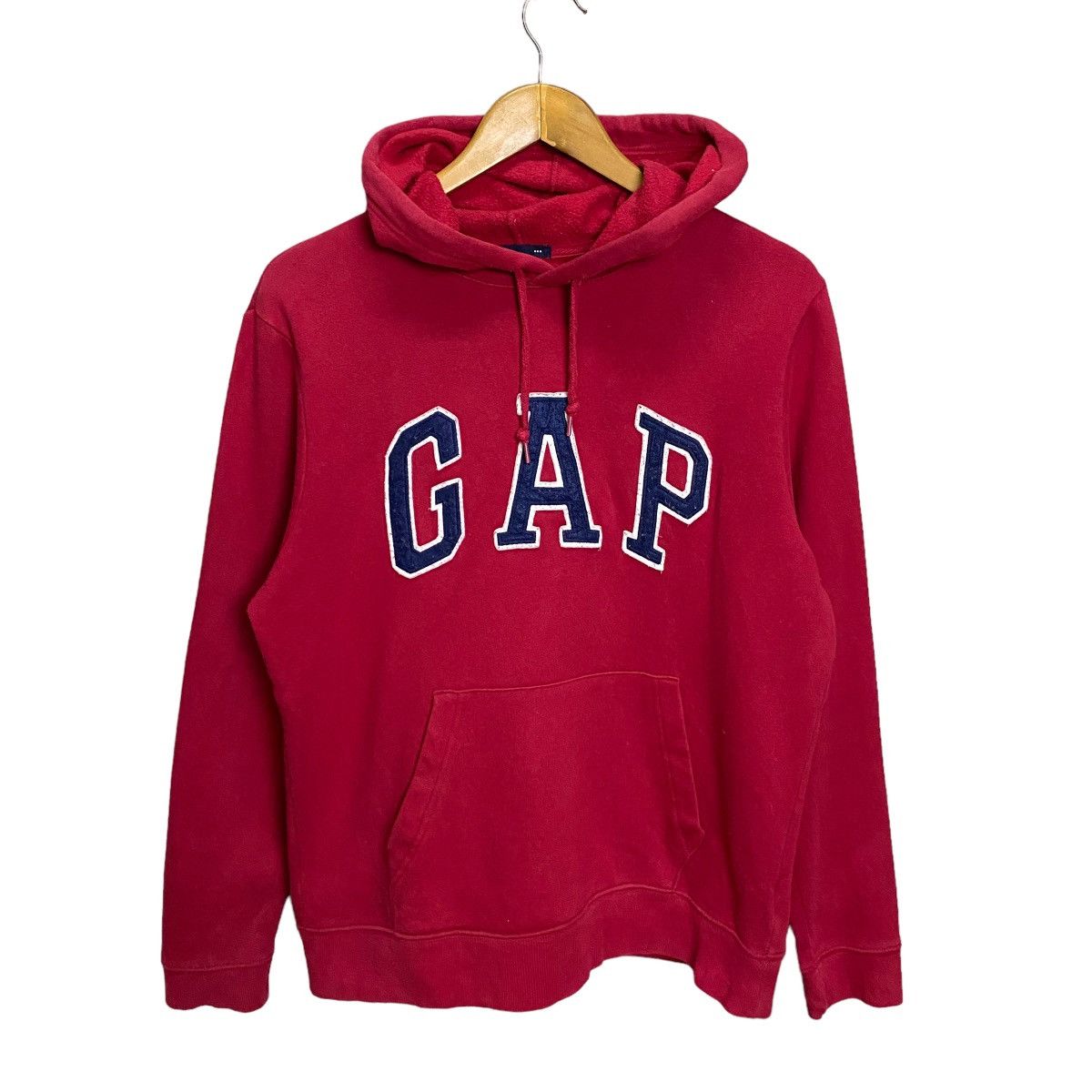 Gap × Palace Sz M- Palace x Gap Hood SS24 (Burgundy) | Grailed