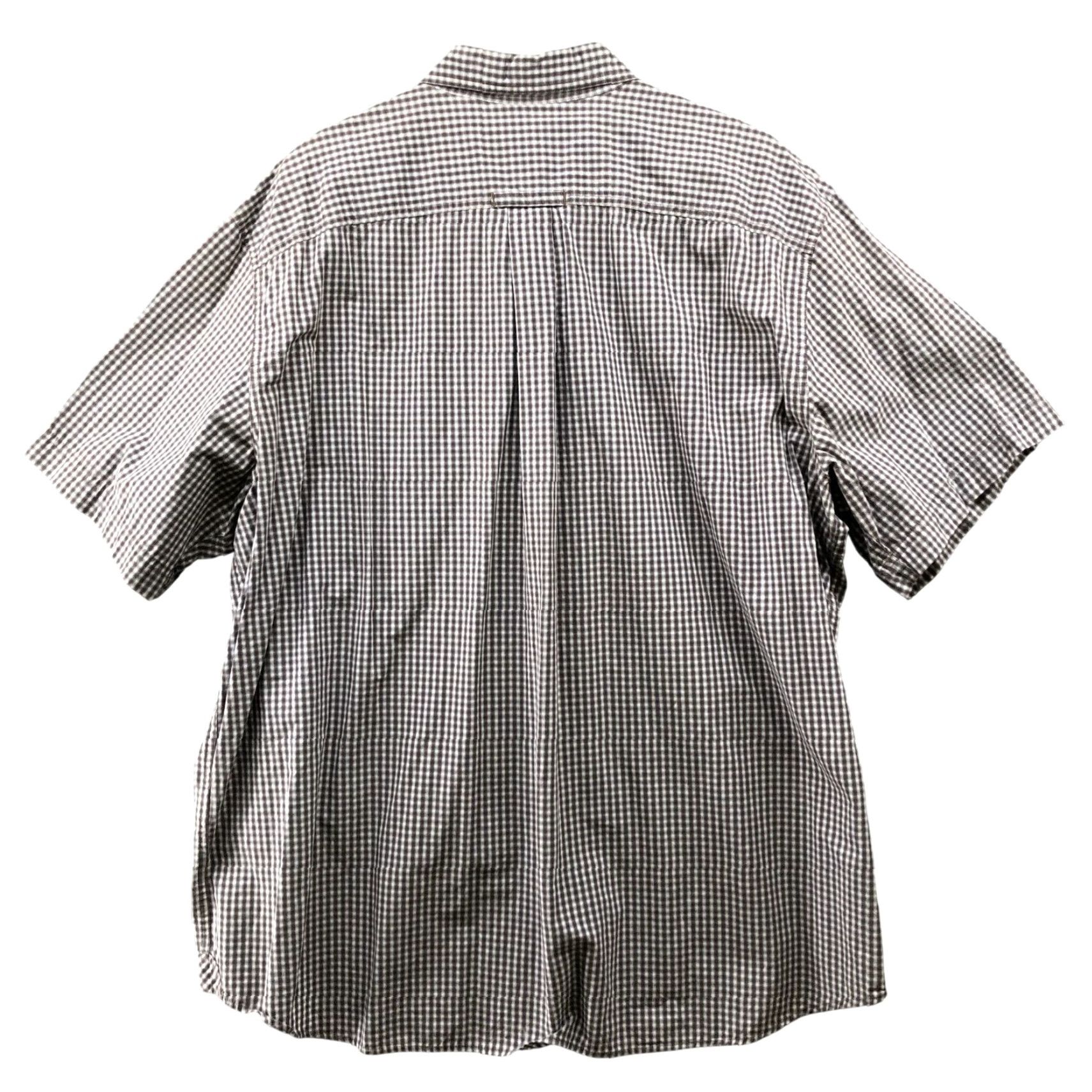 Eddie Bauer Eddie Bauer Short Sleeve Shirt Mens XXL Button Up Brown Check Plaid Cotton Size US XXL / EU 58 / 5 - 2 Thumbnail