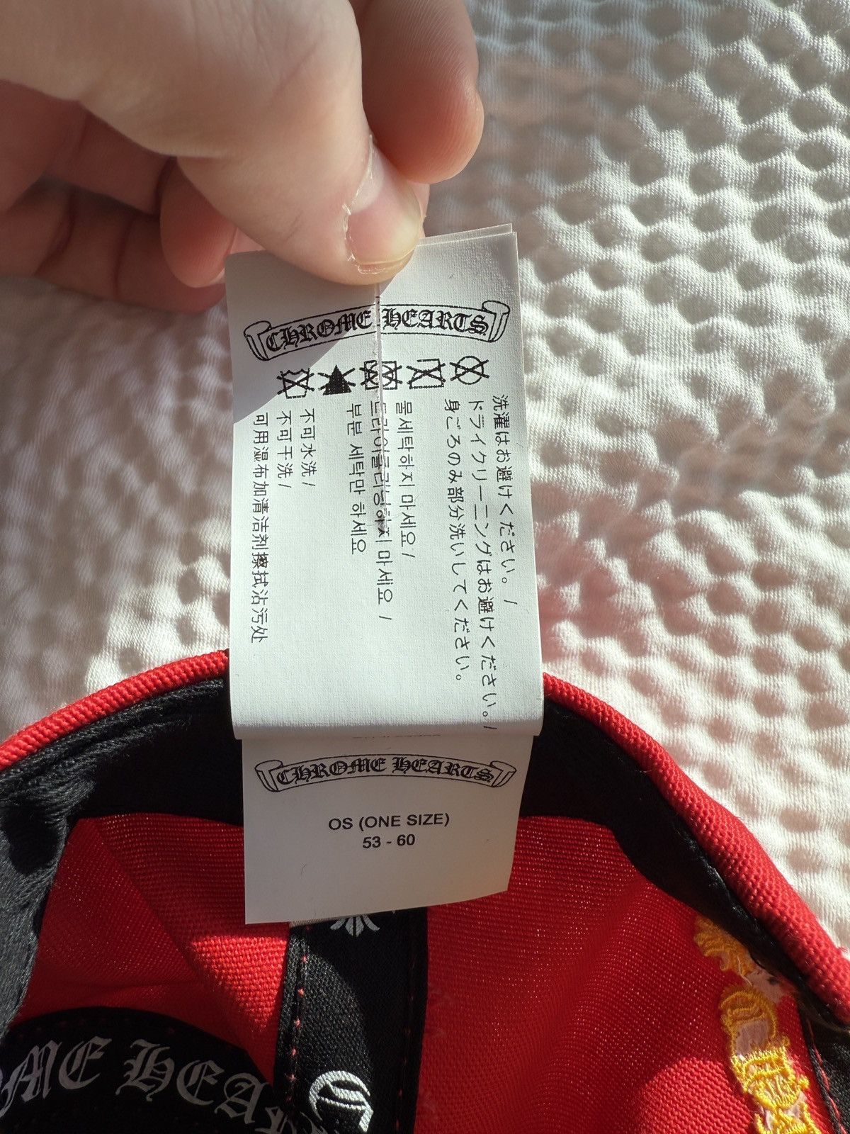 Chrome Hearts Chrome Hearts Baseball Cap Size ONE SIZE - 11 Thumbnail
