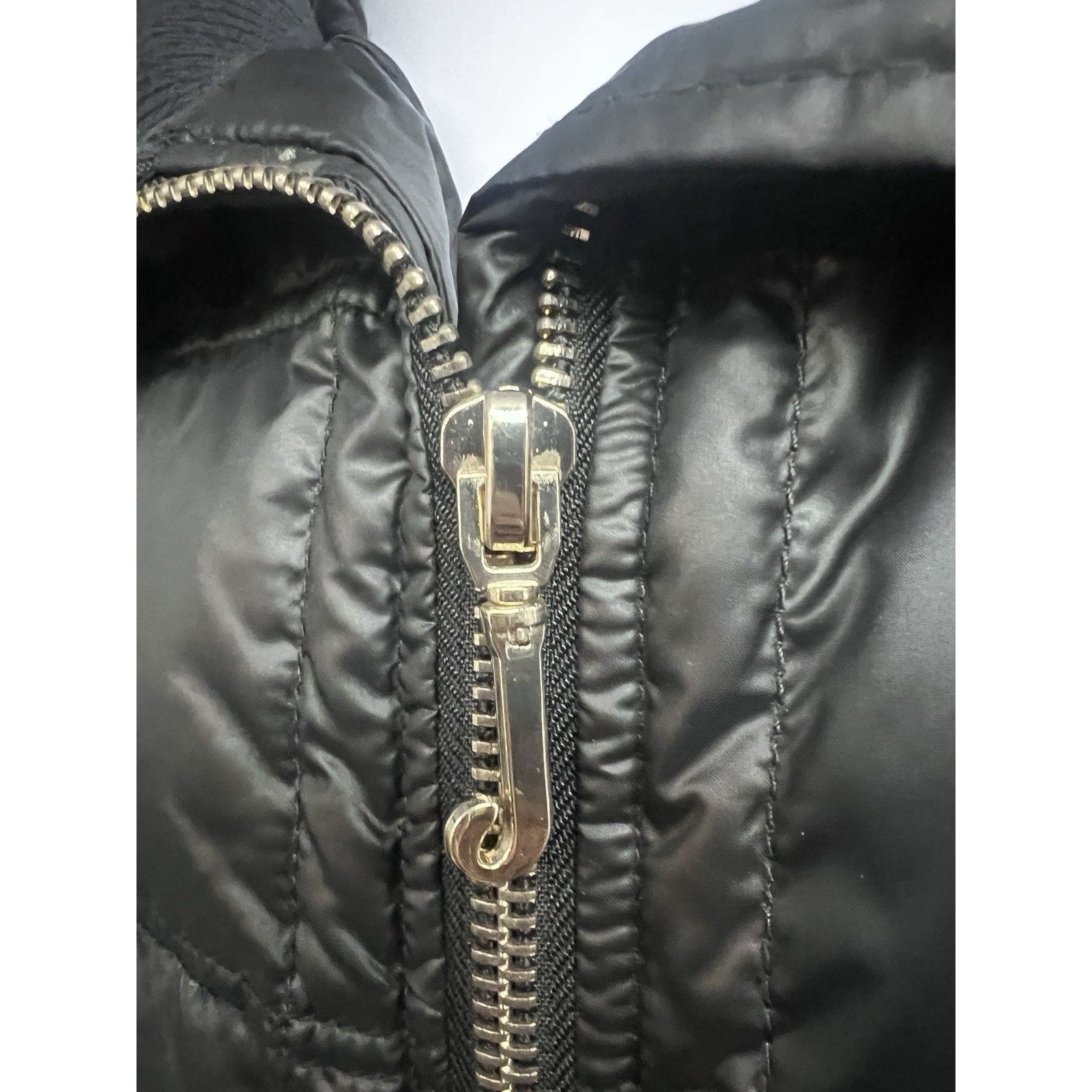 Juicy Couture Juicy Couture Black Down Puffer Zip Up Jacket XL Pockets Size XL / US 12-14 / IT 48-50 - 9 Thumbnail