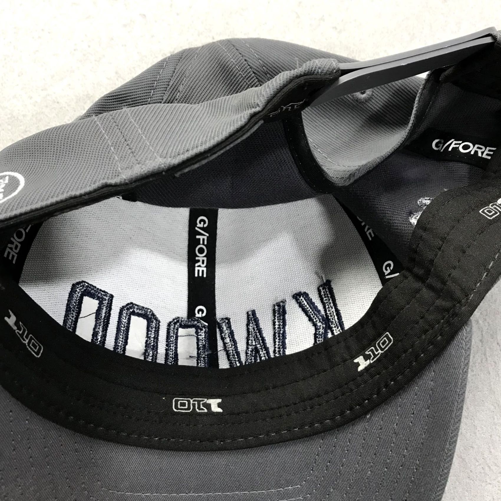 G/FORE G/Fore Golf Hat Adult Gray Snapback Cap KWOOD Knollwood Club Flex Fit One Size Men Hat Golf KWOOD Gray G/Fore Flex Fit Snapback Cap Size ONE SIZE - 8 Thumbnail
