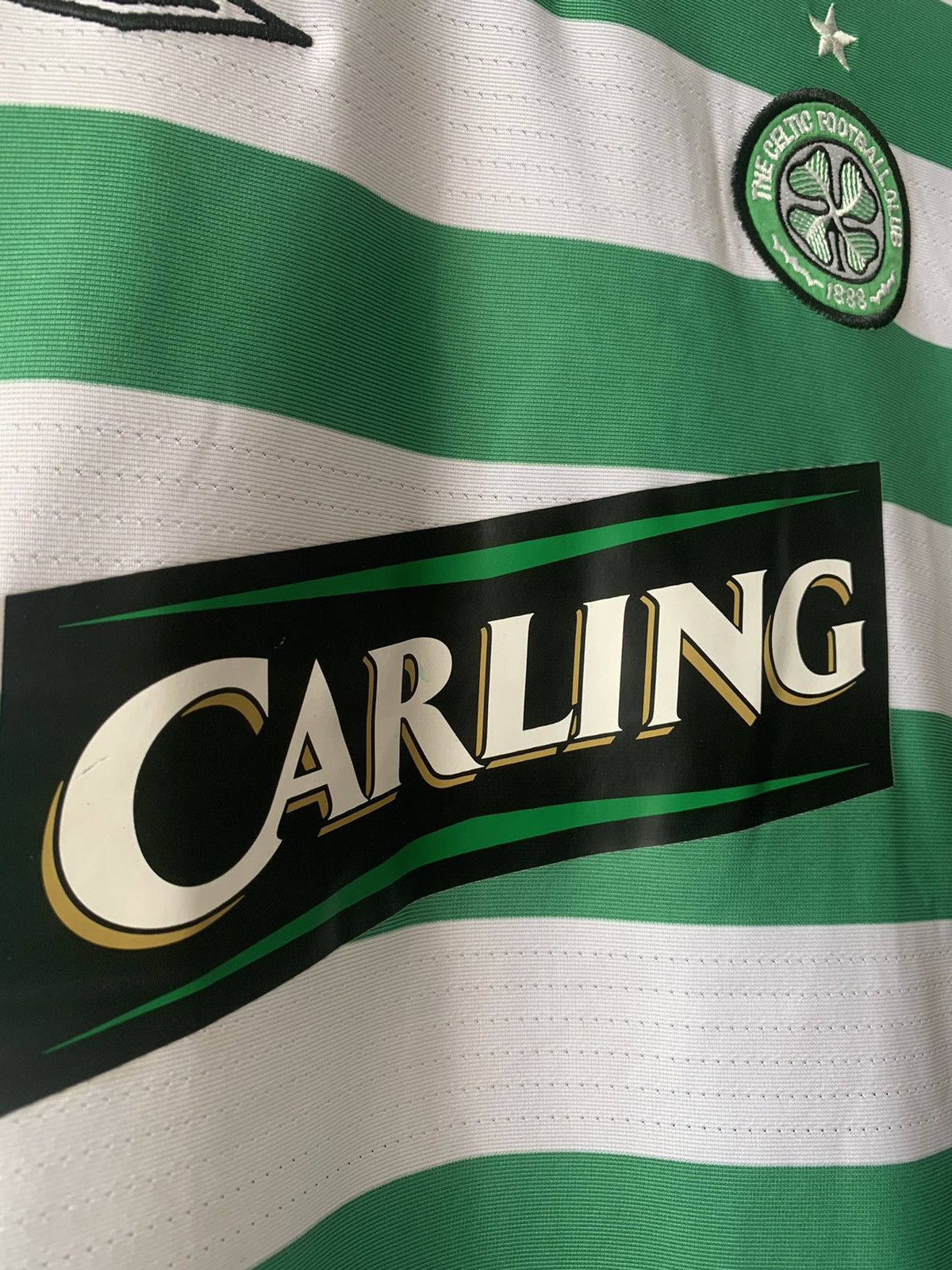 Umbro × Vintage Umbro Celtic Glasgow Scotland Home 2003/2004 Y2K t shirt Size US XS / EU 42 / 0 - 4 Thumbnail