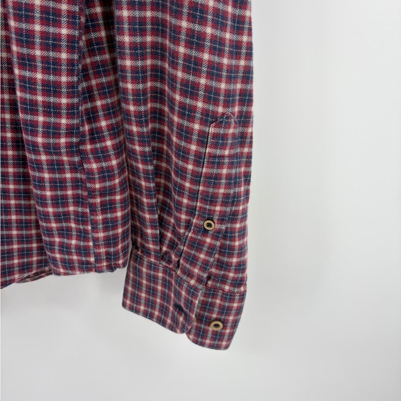 UNTUCKit Untuckit Tesoro slim fit plaid cotton flannel button up Size US L / EU 52-54 / 3 - 4 Thumbnail