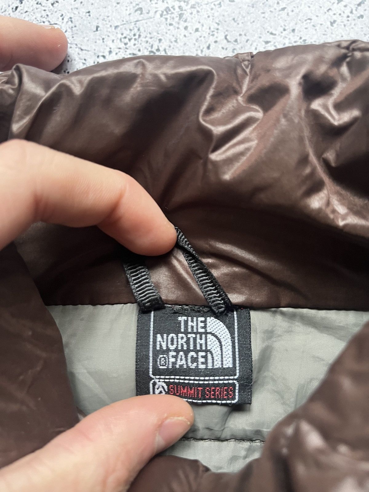 The North Face Vintage The North Face Brown Puffer Jacket Summit Series Size US S / EU 44-46 / 1 - 7 Thumbnail