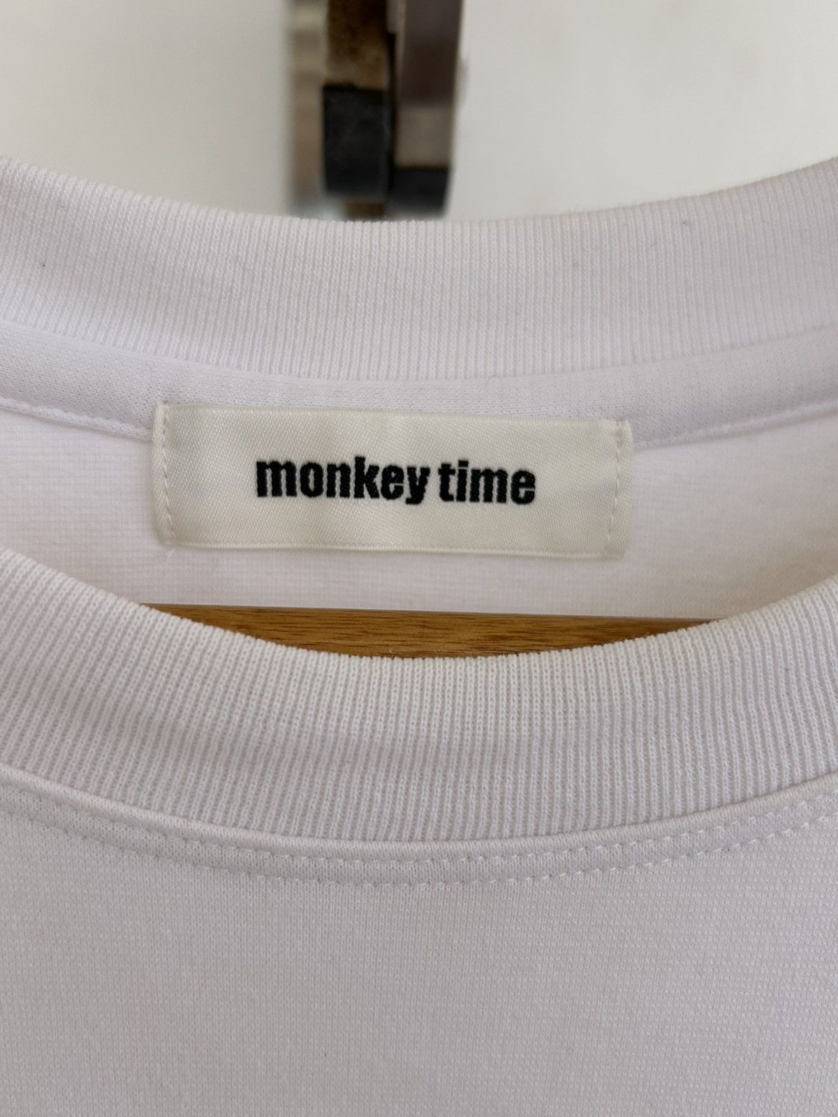 monkey time Monkey Time Japan Pocket Tee White Plain Size US M / EU 48-50 / 2 - 5 Thumbnail