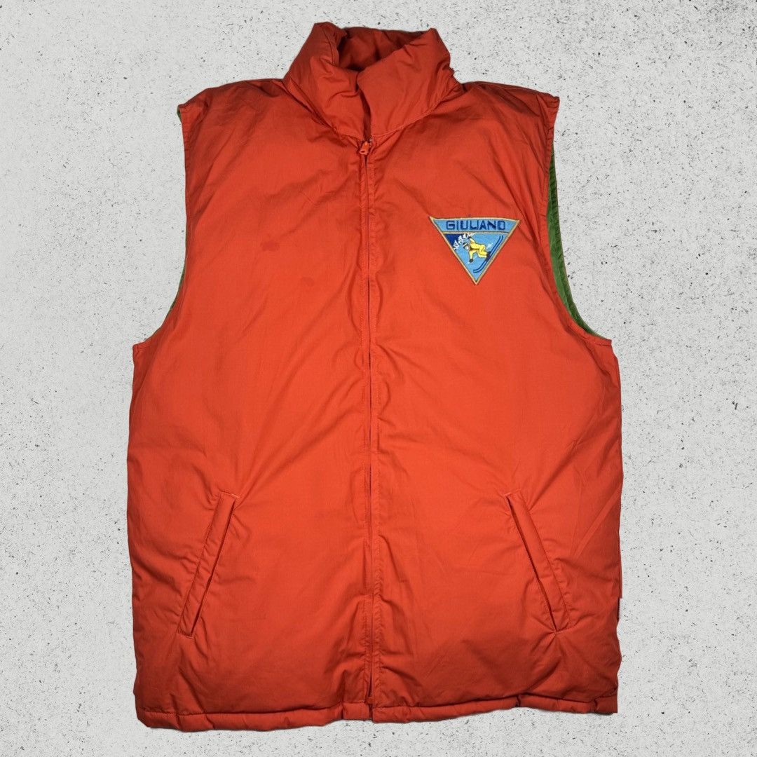 Vintage Vintage 1990s Winter Puffer Swan Down Vest Size US XL / EU 56 / 4 - 1 Thumbnail