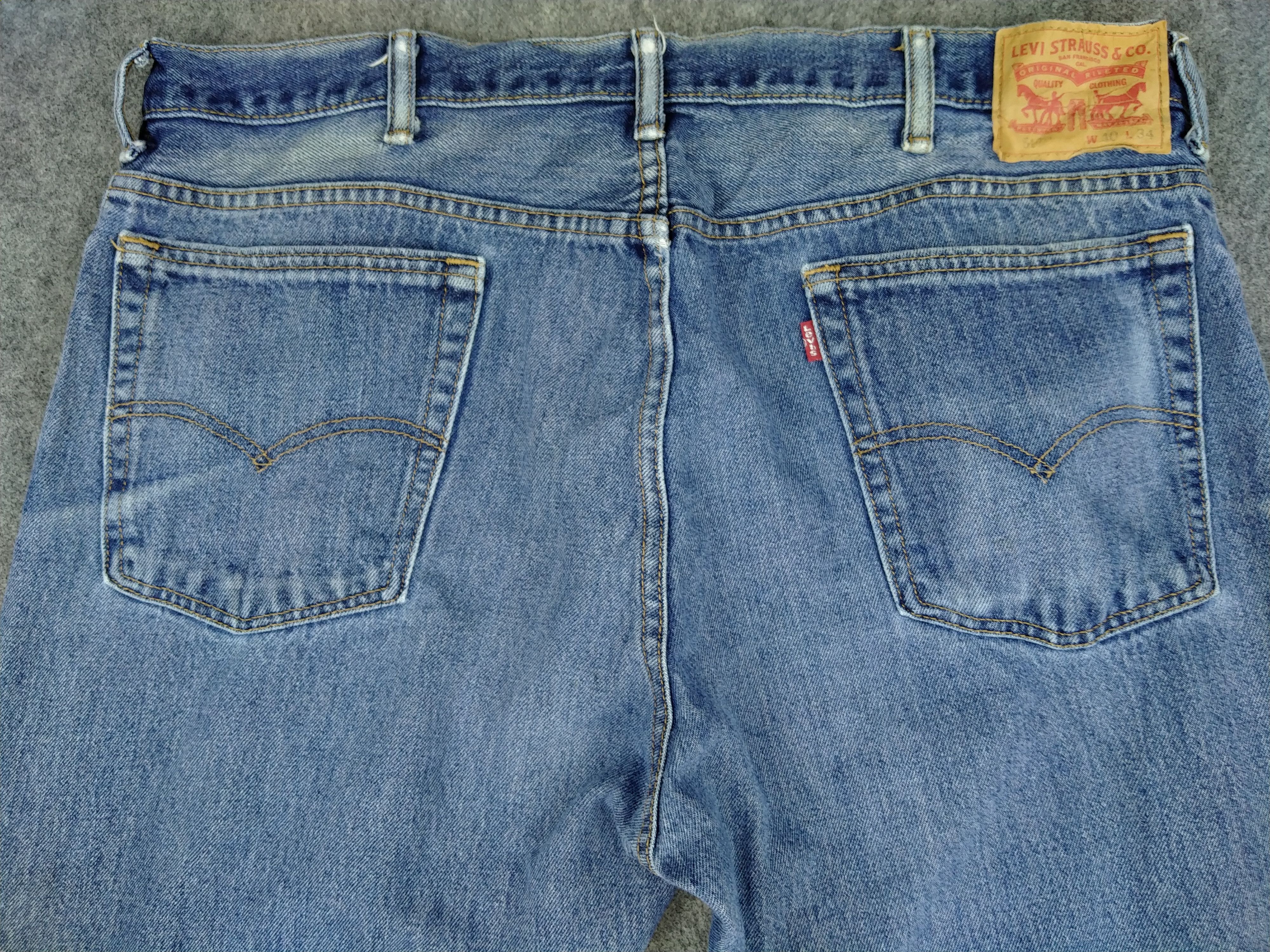 Japanese Brand Faded Blue Vintage Levi's 517 Jeans 39x33 Denim -JN1036 Size US 39 - 4 Thumbnail