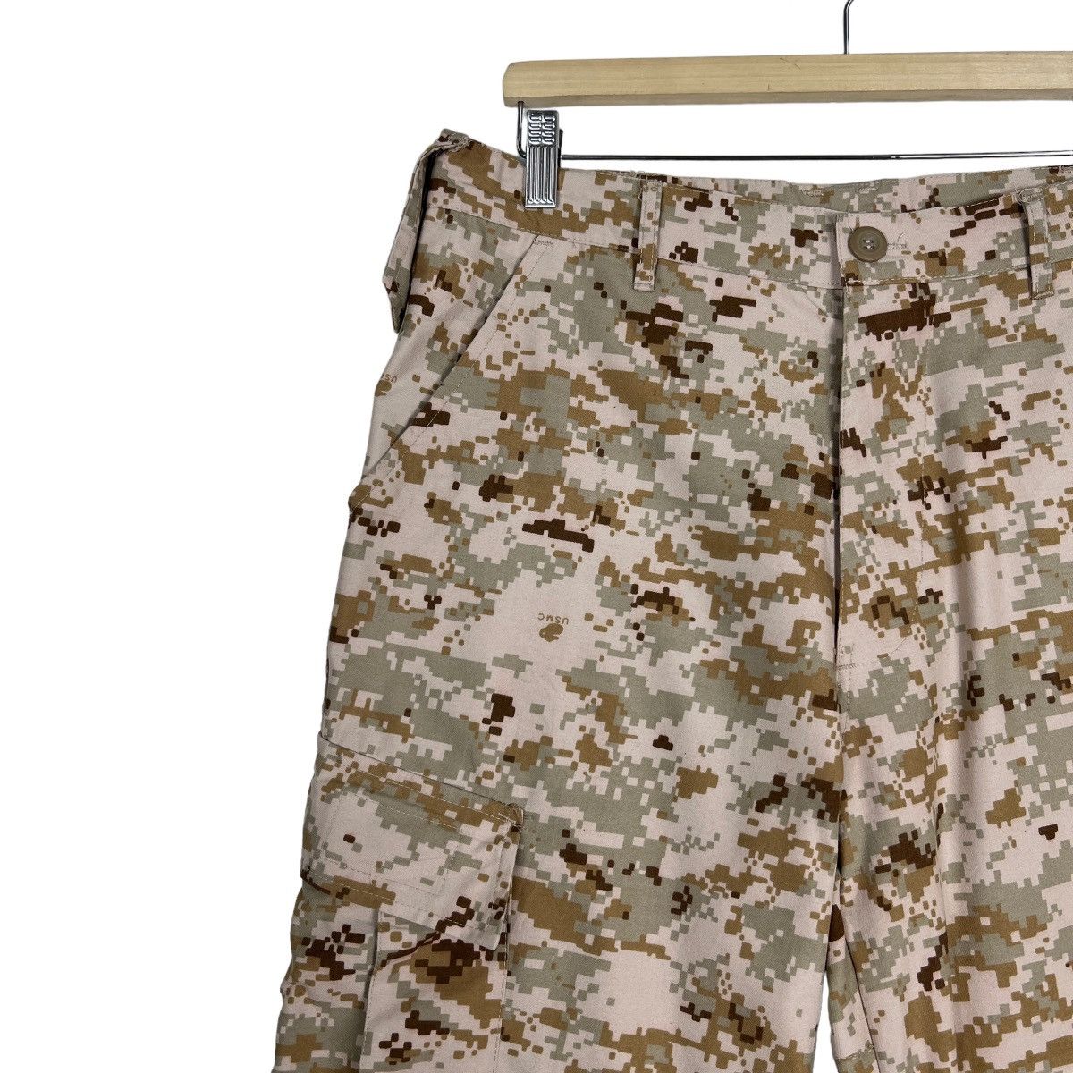Japanese Brand × Rothco 🔥 VINTAGE DIGITAL WOODLAND CAMO CARGO PANTS Size US 34 / EU 50 - 7 Thumbnail