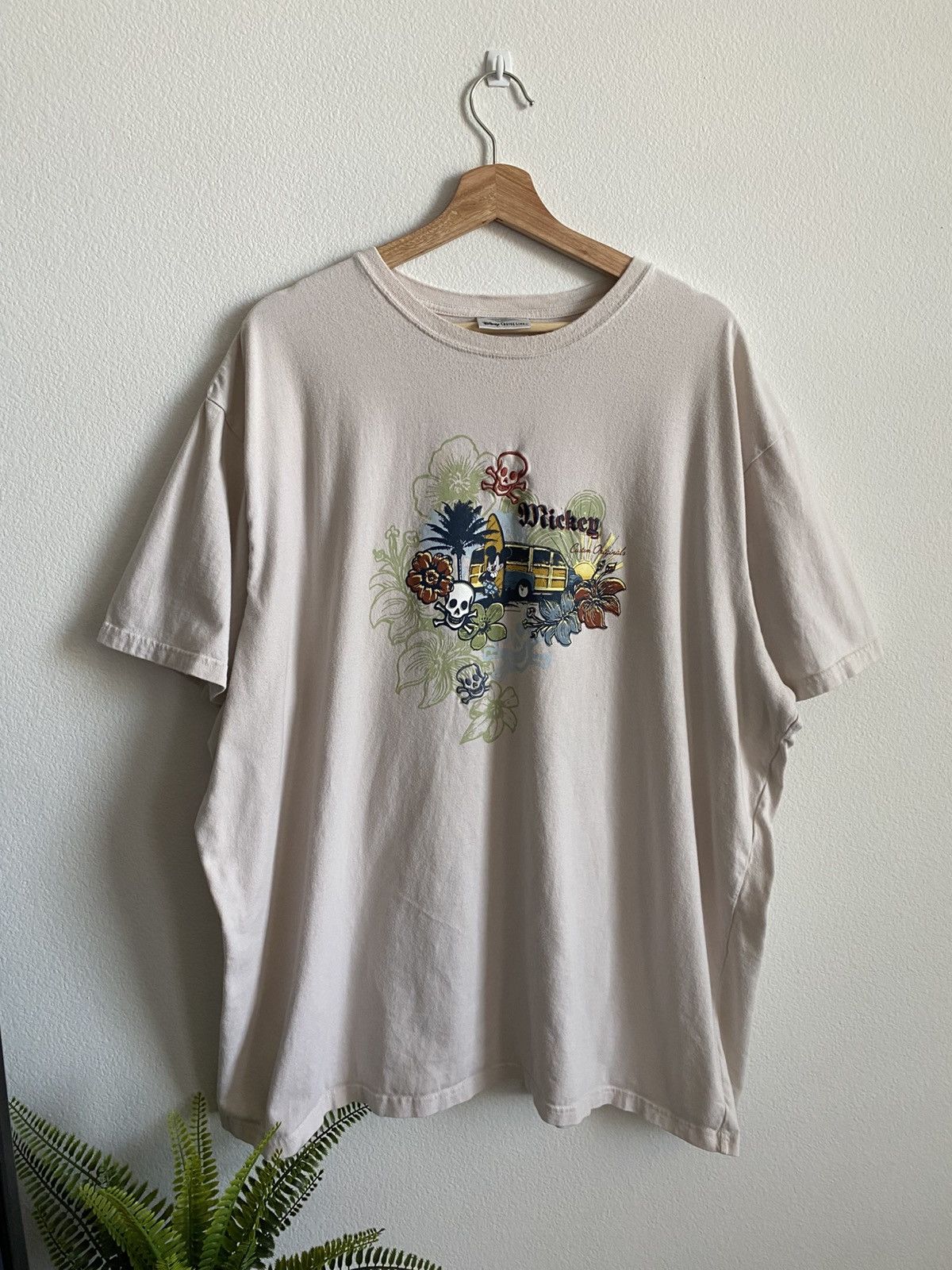 Mickey Unlimited Vintage Mickey Mouse Skull Tee Size US XXL / EU 58 / 5 - 1 Thumbnail