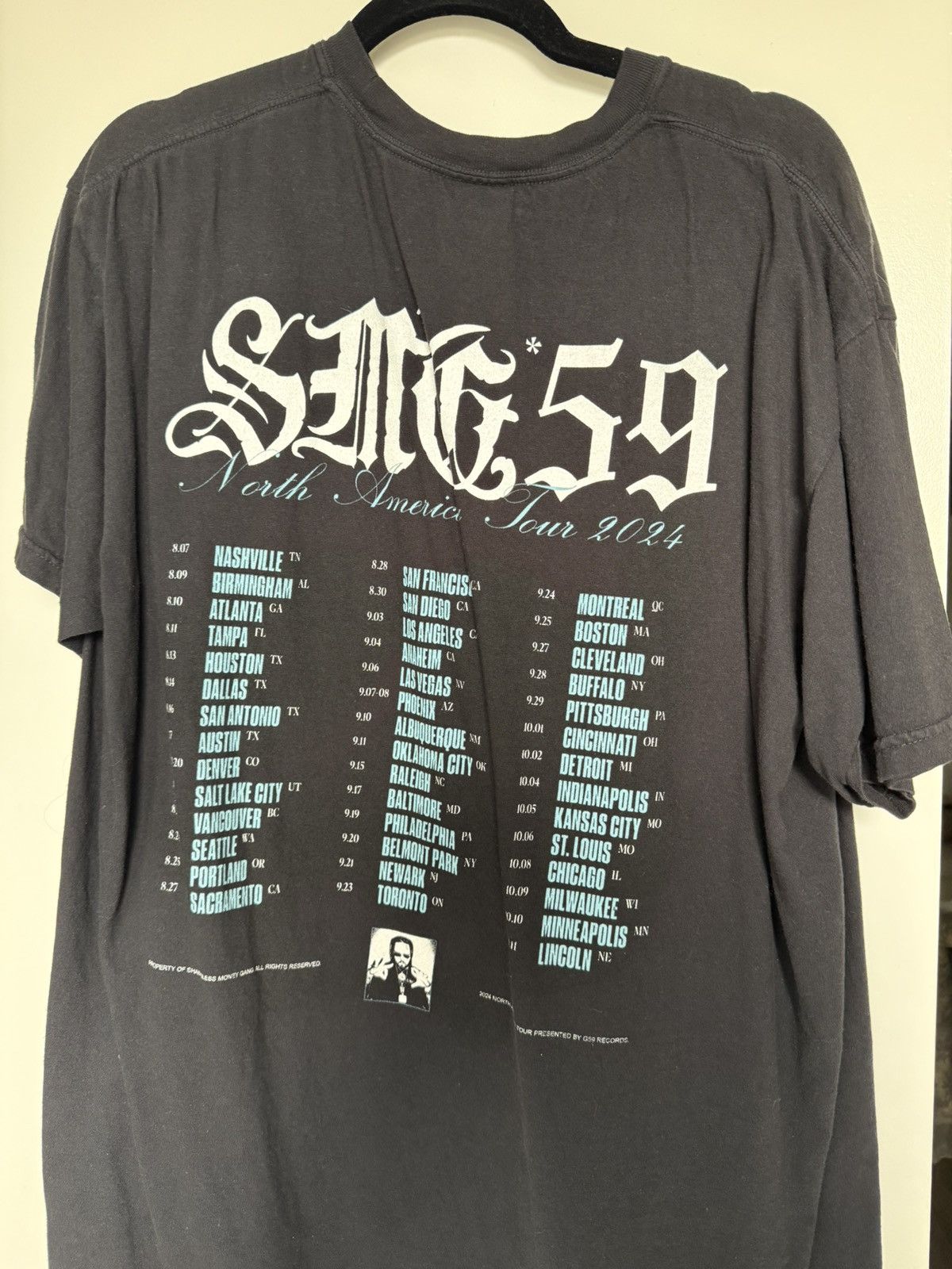 G59 Records SHAKEWELL G59 tour shirt Size US XL / EU 56 / 4 - 2 Thumbnail