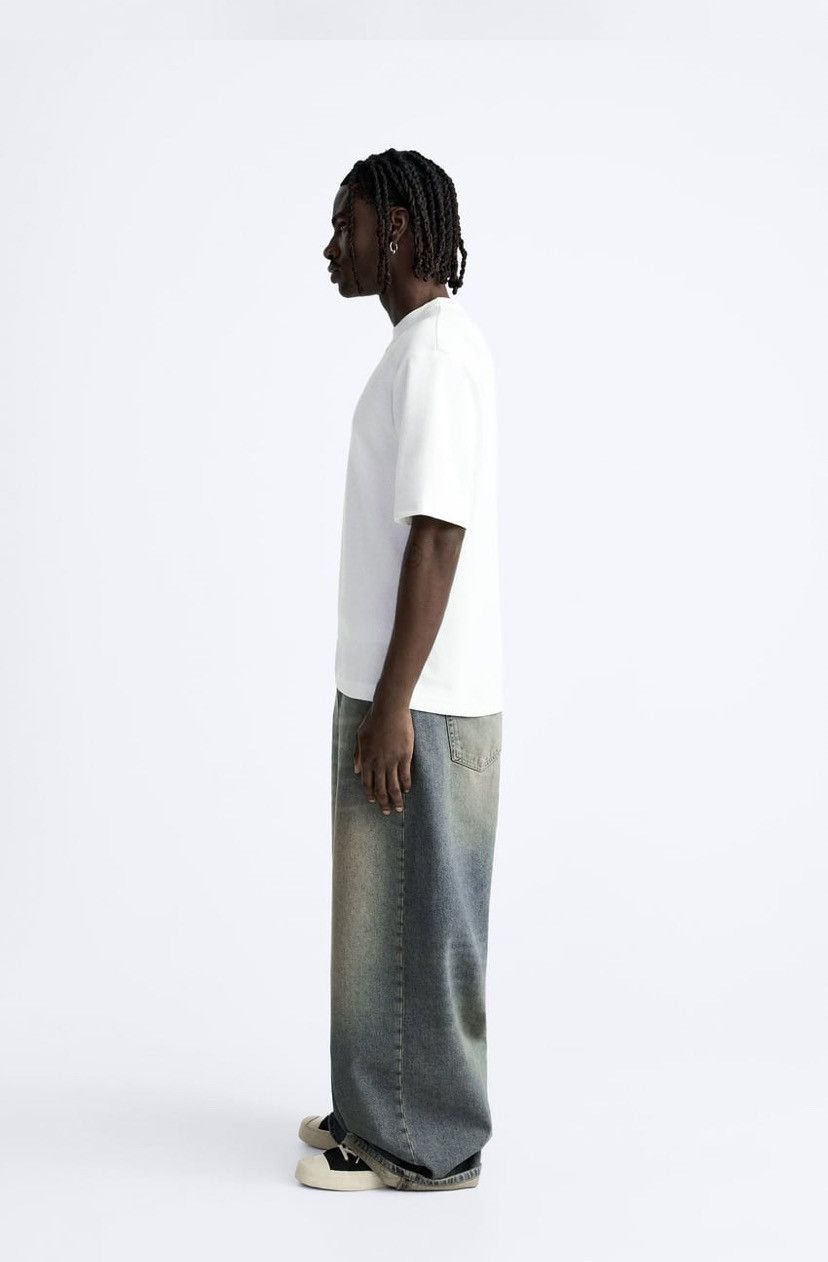 Zara Zara overdyed baggy denim Size US 32 / EU 48 - 2 Thumbnail