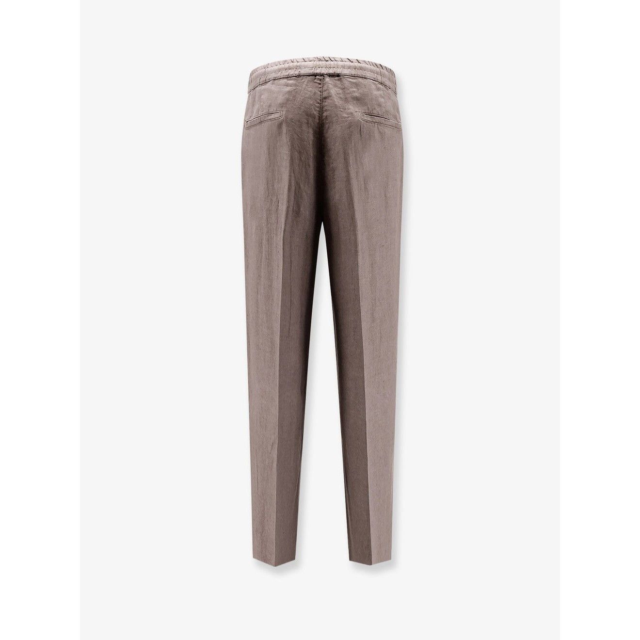 Brunello Cucinelli BRUNELLO CUCINELLI $1400 Hazelnut Drawstring Trousers New (M Size US 36 / EU 52 - 2 Thumbnail