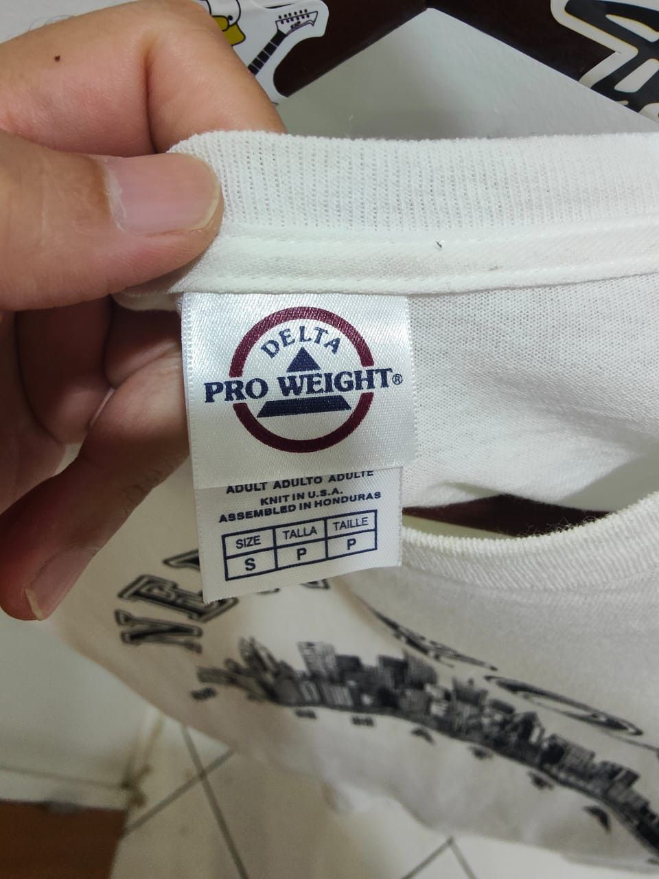 Vintage USA MADE Manhattan New York skyline delta pro weight knit Size US S / EU 44-46 / 1 - 7 Thumbnail