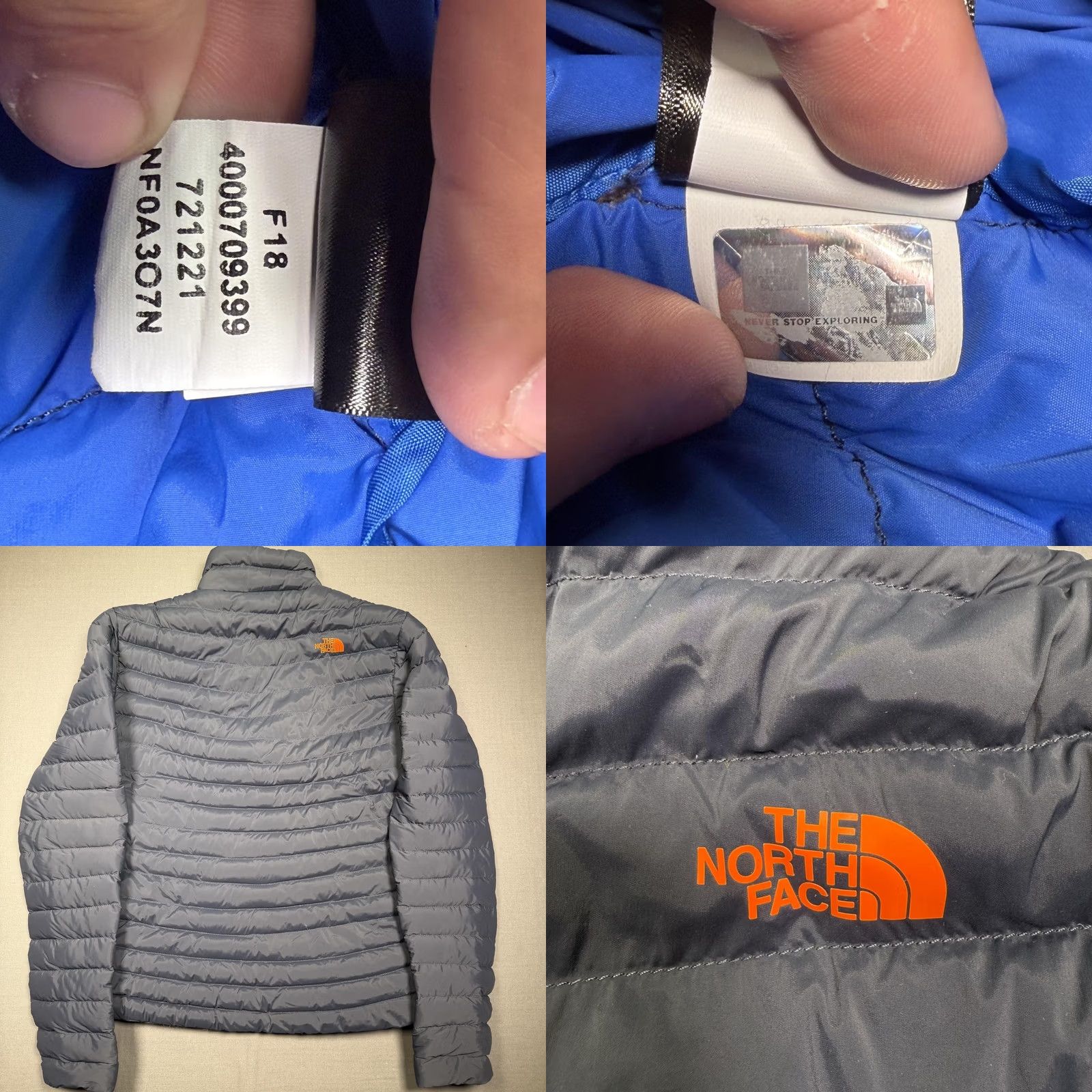 The North Face North Face Jacket Mens Medium blue Down Puffer Lightweight Insulated Packable Size US M / EU 48-50 / 2 - 8 Thumbnail