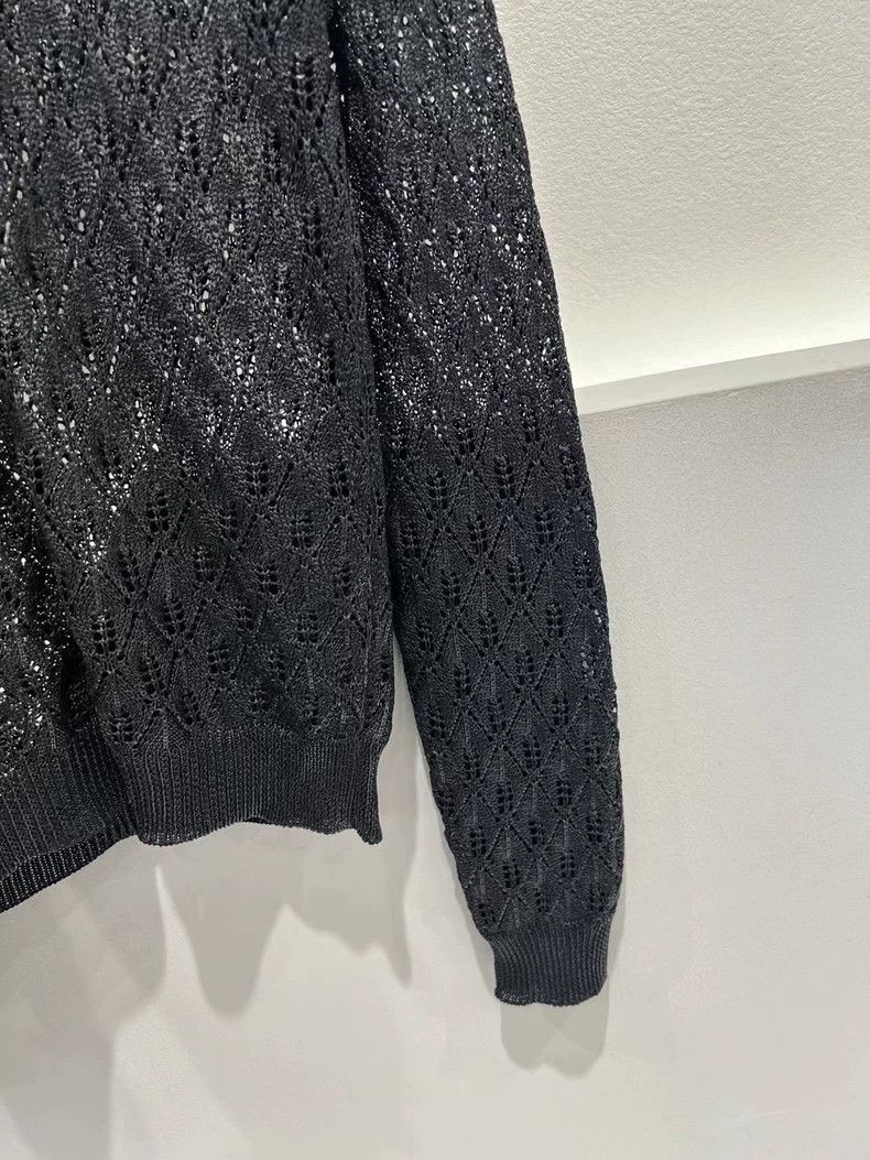 Saint Laurent Paris Saint Laurent ParisCutout knit long sleeves 2504-Nextarrow Size US S / EU 44-46 / 1 - 3 Thumbnail