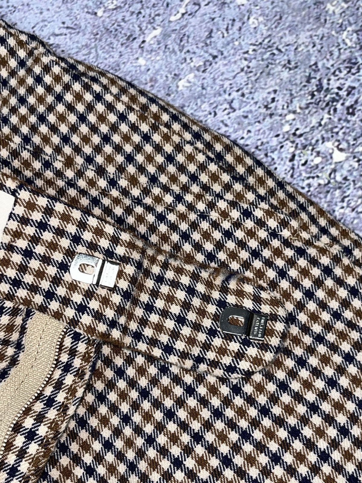 Aquascutum Vintage Aquascutum Camel Check 100% Wool Casual Pants Size US 31 - 5 Thumbnail