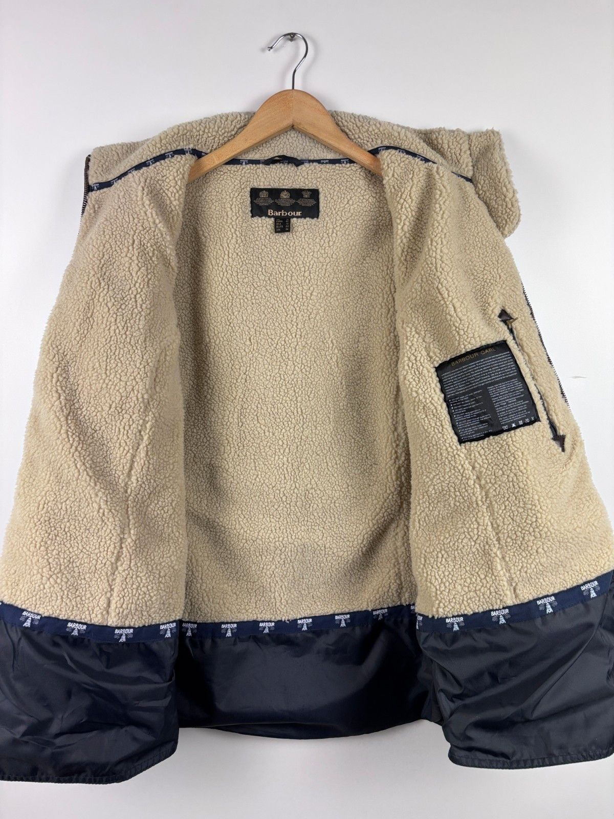 Barbour Barbour Howman Wax Jacket Blue Size EU 42 / UK 16 / US 12 Size XL / US 12-14 / IT 48-50 - 9 Thumbnail