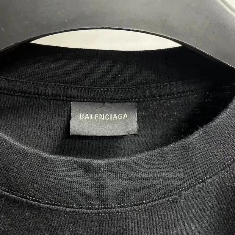 Balenciaga Balenciaga Black Logo Print Short Sleeve T-shirt. Size US M / EU 48-50 / 2 - 3 Thumbnail