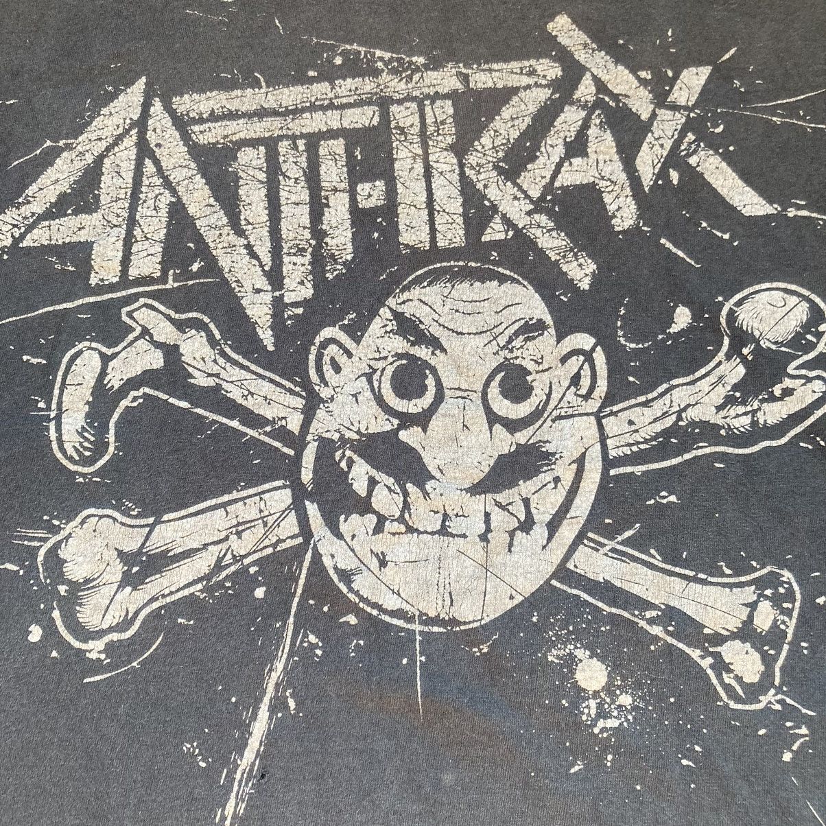 Band Tees True Vintage ANTHRAX 1990 Bend T-Shirt Size US L / EU 52-54 / 3 - 4 Thumbnail
