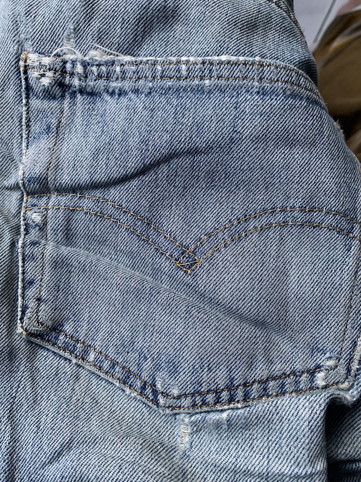 Levi's Levis Big E 501XX Made In Usa Selvedge Distressed denim Size US 30 / EU 46 - 25 Thumbnail