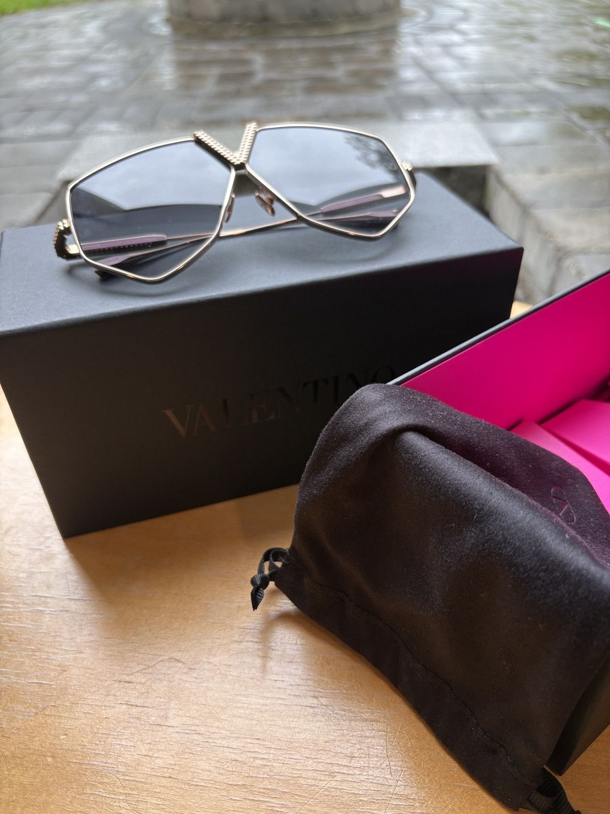 Valentino Valentino Statement Sunglasses Size ONE SIZE - 2 Thumbnail