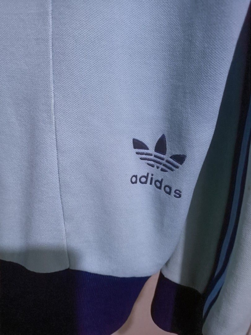 Adidas × Vintage Vintage 80s adidas track top Size US L / EU 52-54 / 3 - 3 Thumbnail