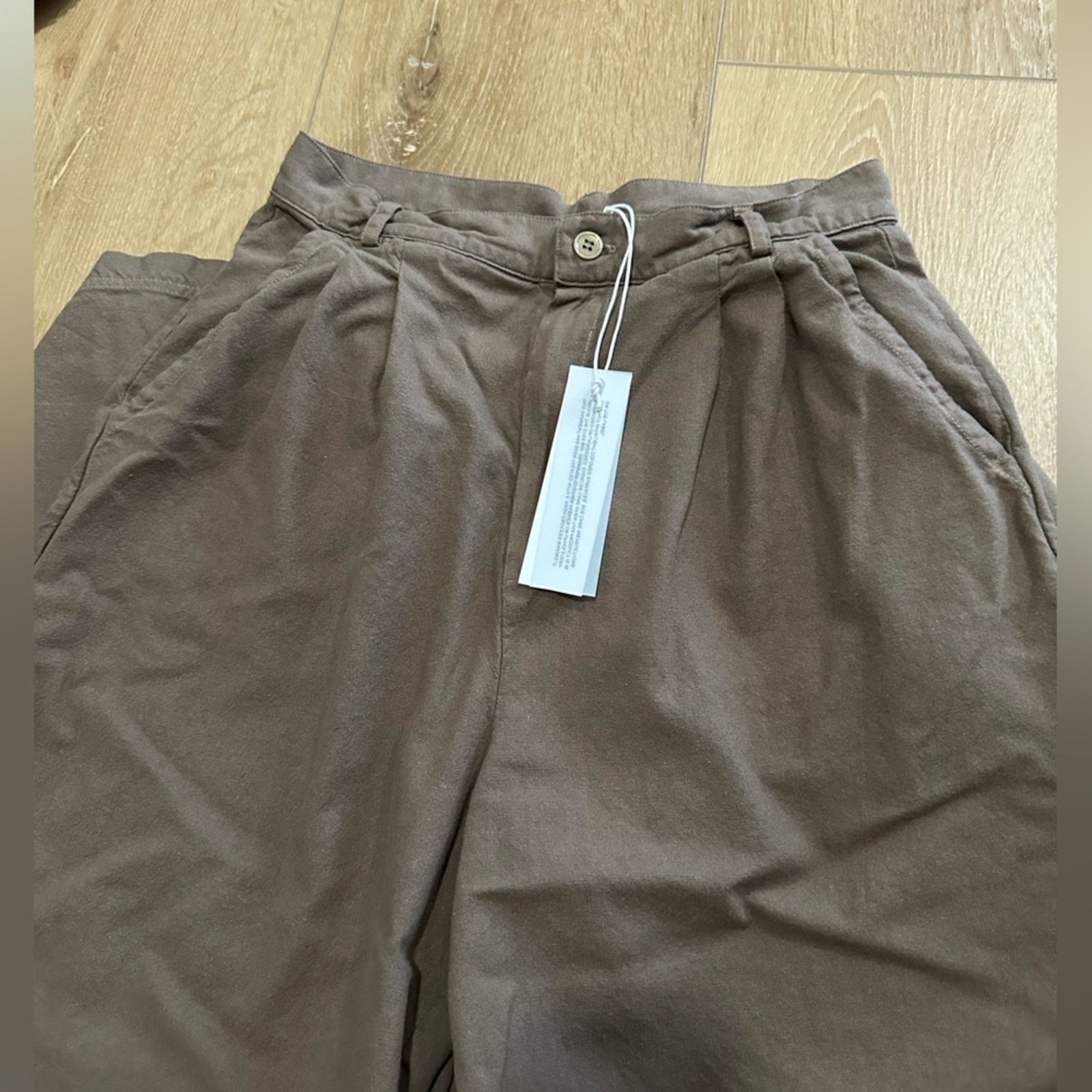 Other NEW! Stateside Women's Linen Wide Leg Trousers - S - $208 Size 27" / US 4 / IT 40 - 10 Thumbnail