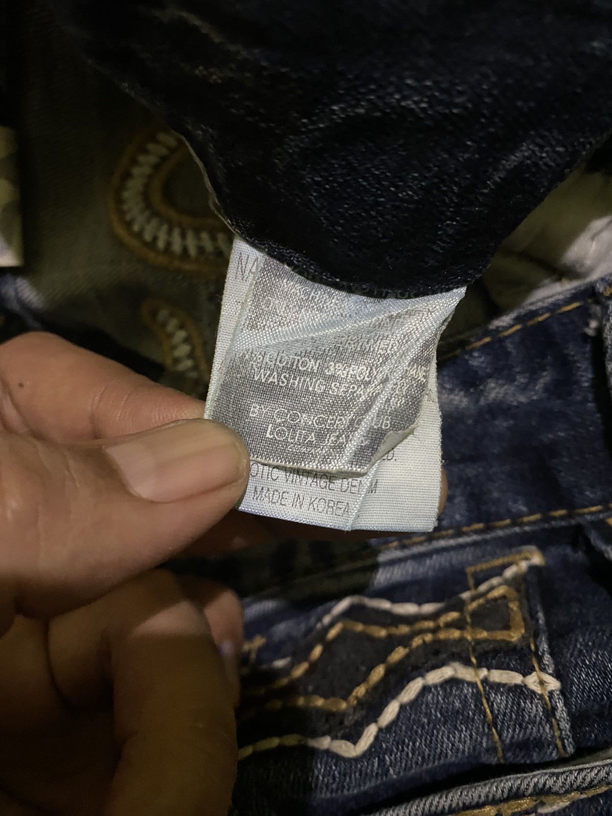 If Six Was Nine × Japanese Brand Y2k Lolita ifsixwasnine skinny jeans Size 29" - 6 Thumbnail