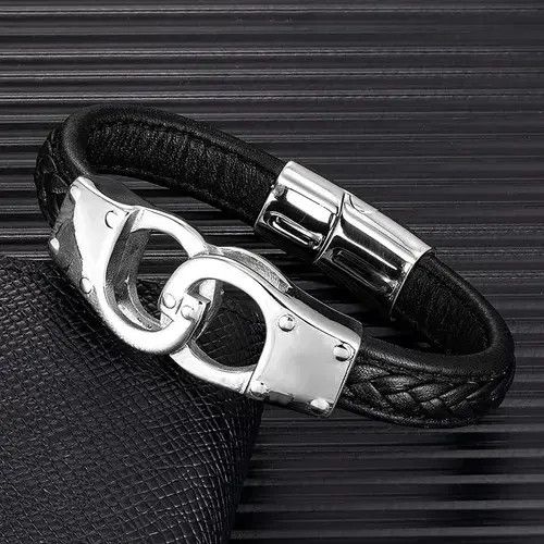 Prevu Steel Handcuff Bracelet Size ONE SIZE - 4 Thumbnail