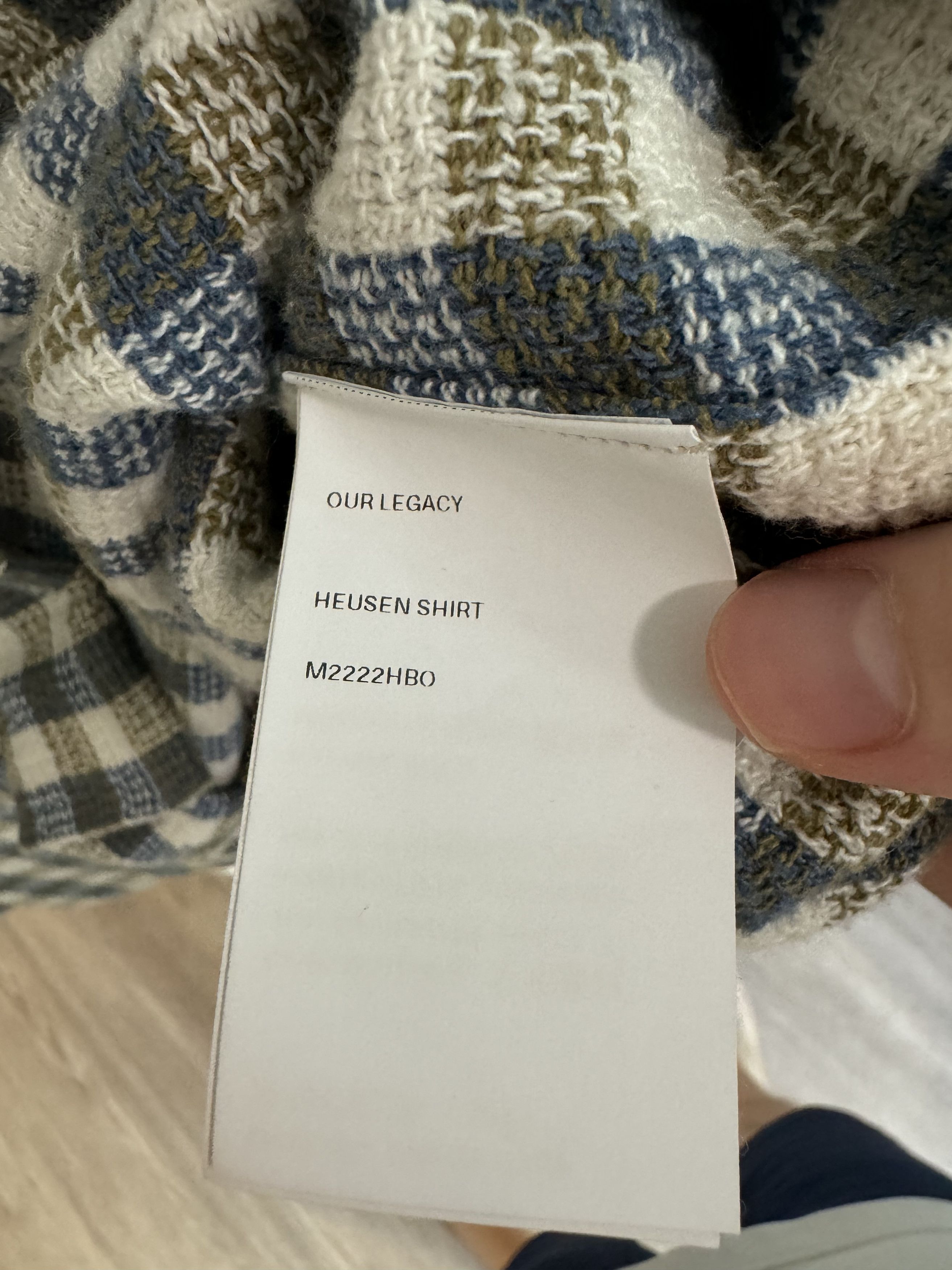 Our Legacy Our Legacy Checkered Button Down Size US M / EU 48-50 / 2 - 5 Thumbnail