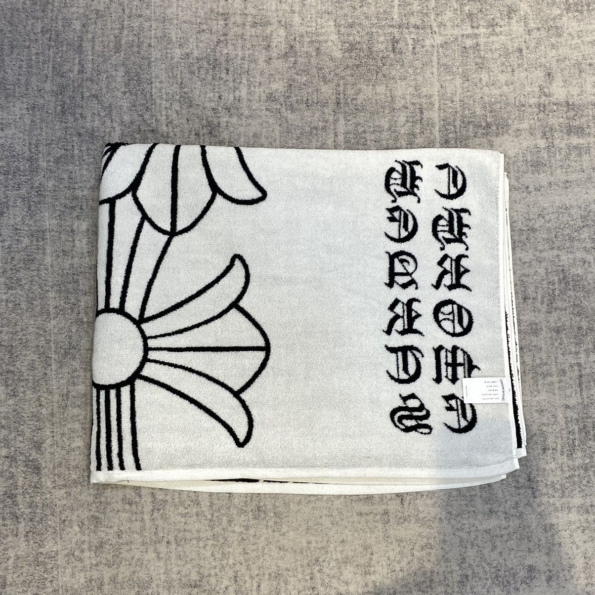 Chrome Hearts Chrome Hearts Cemtry Beach Towel black Size ONE SIZE - 2 Thumbnail
