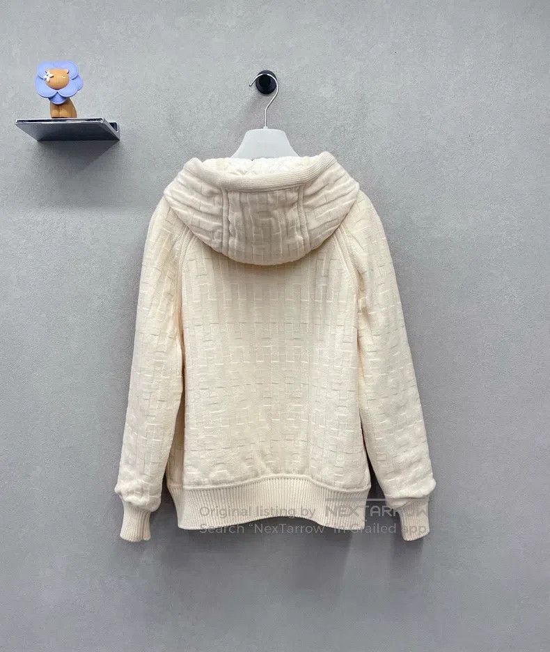 Hermes Hermes Off-white jacket Size 4XL / US 24-26 - 2 Thumbnail