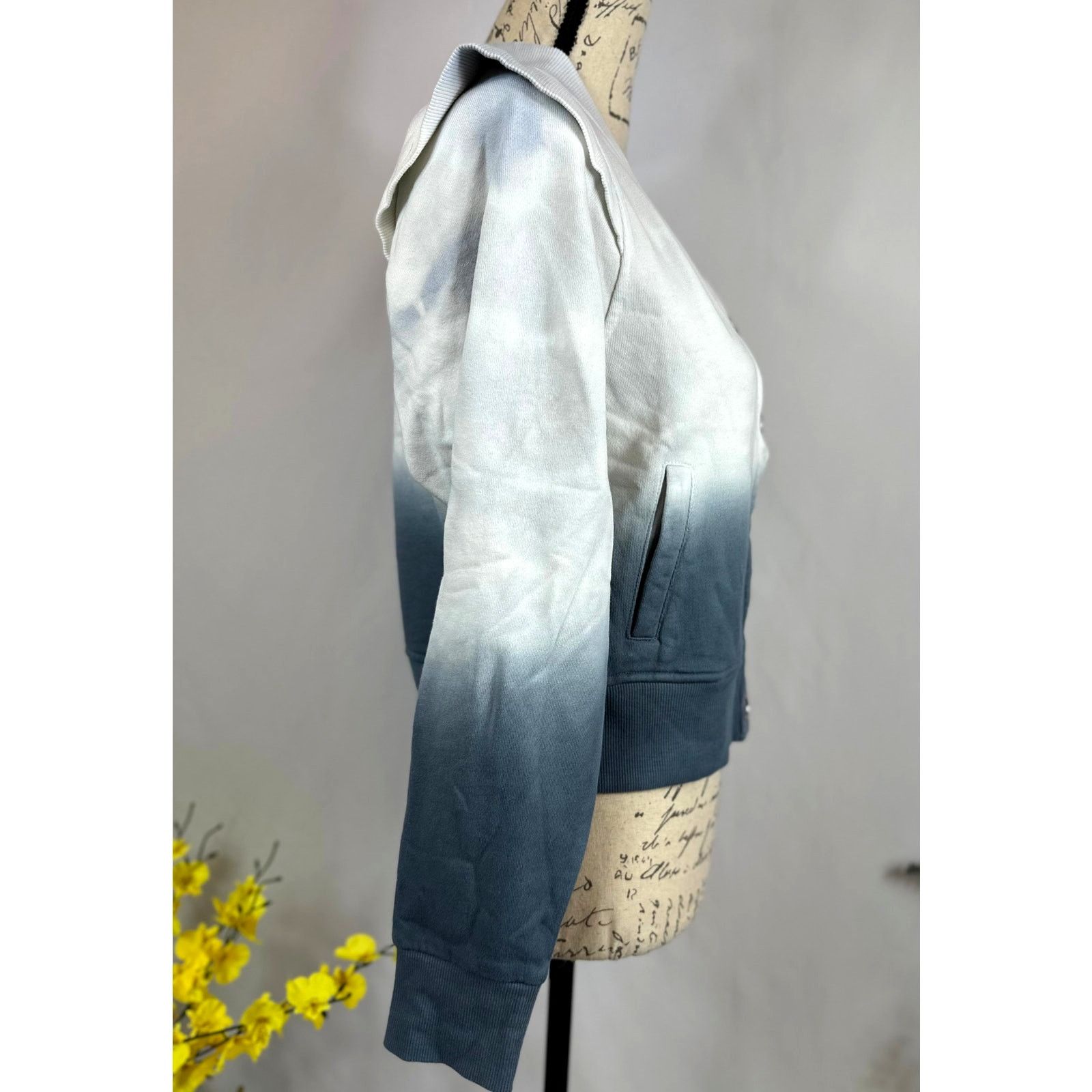 Other 525 America Dip Dye French Terry Jacket Joggers Blue Gray S Size 27" / US 4 / IT 40 - 5 Thumbnail