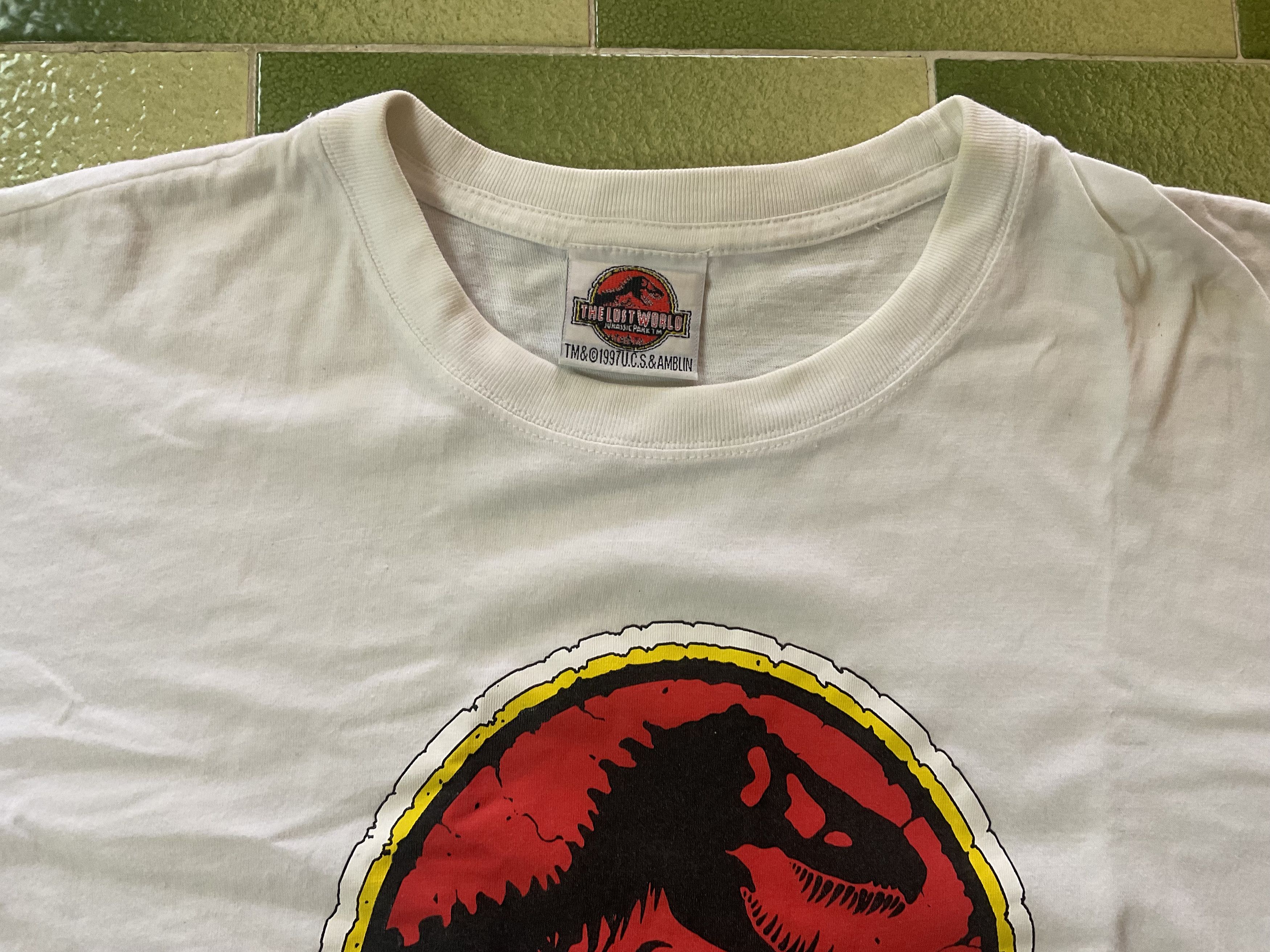 Other Vintage 1997 The Lost World Jurassic Park T-Shirt Soft Thin Size US L / EU 52-54 / 3 - 4 Thumbnail
