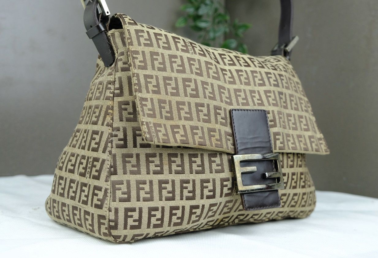 Fendi Authentic vintage Fendi zucchino mama baguette Size ONE SIZE - 2 Thumbnail