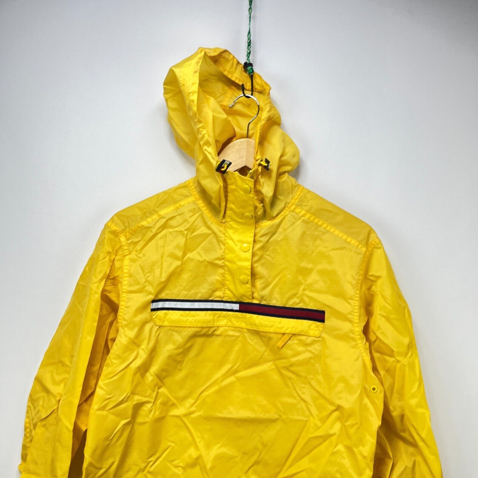 Tommy Hilfiger × Vintage Vintage 90s Tommy Jeans Hilfiger Anorak WindbreakerJacket XS Size US XS / EU 42 / 0 - 2 Thumbnail