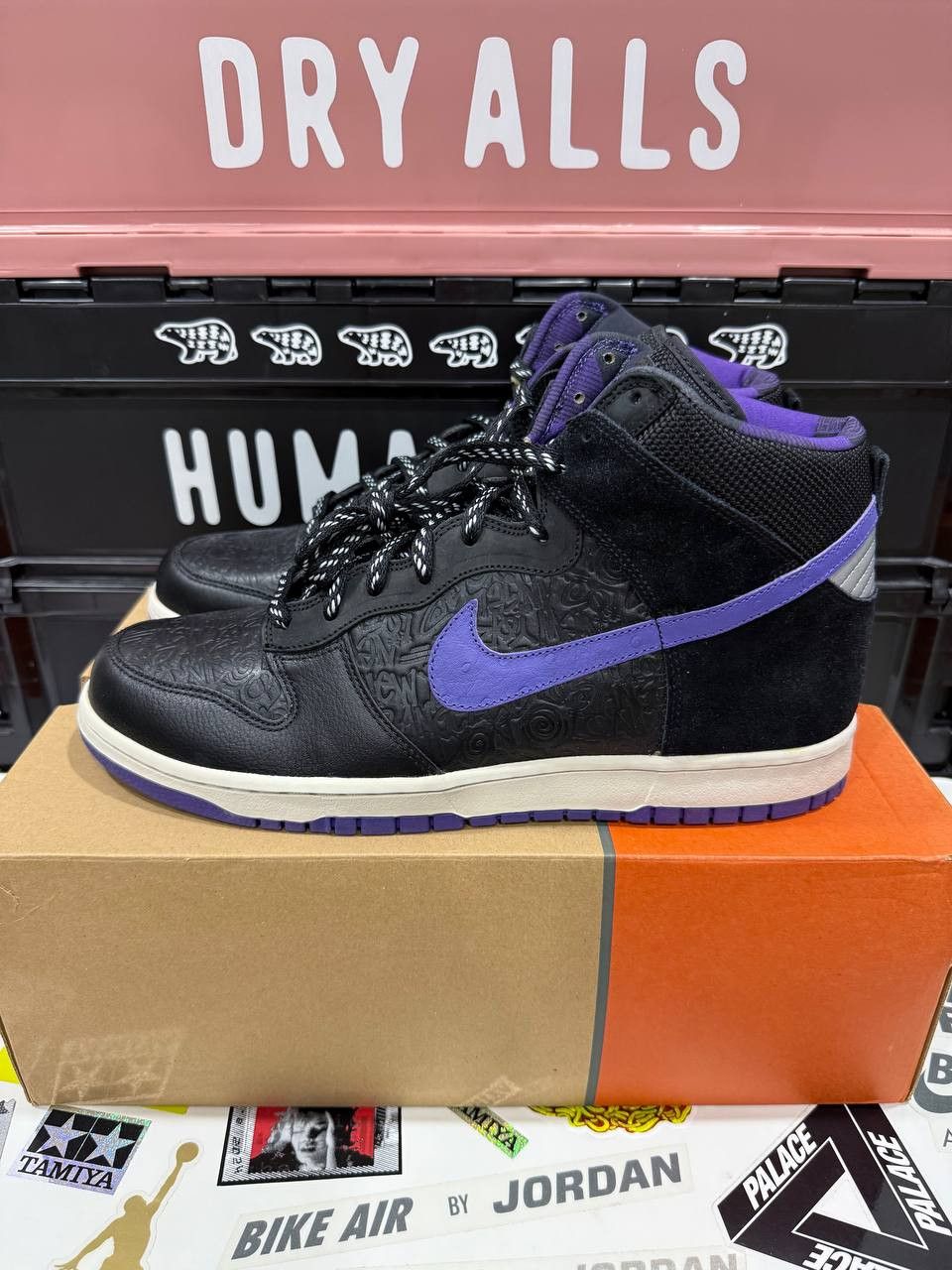 靴 Nike Dunk Hi Stussy World Tour 2006 LA Nike Dunk High Stussy World Tour for Sale | Authenticity