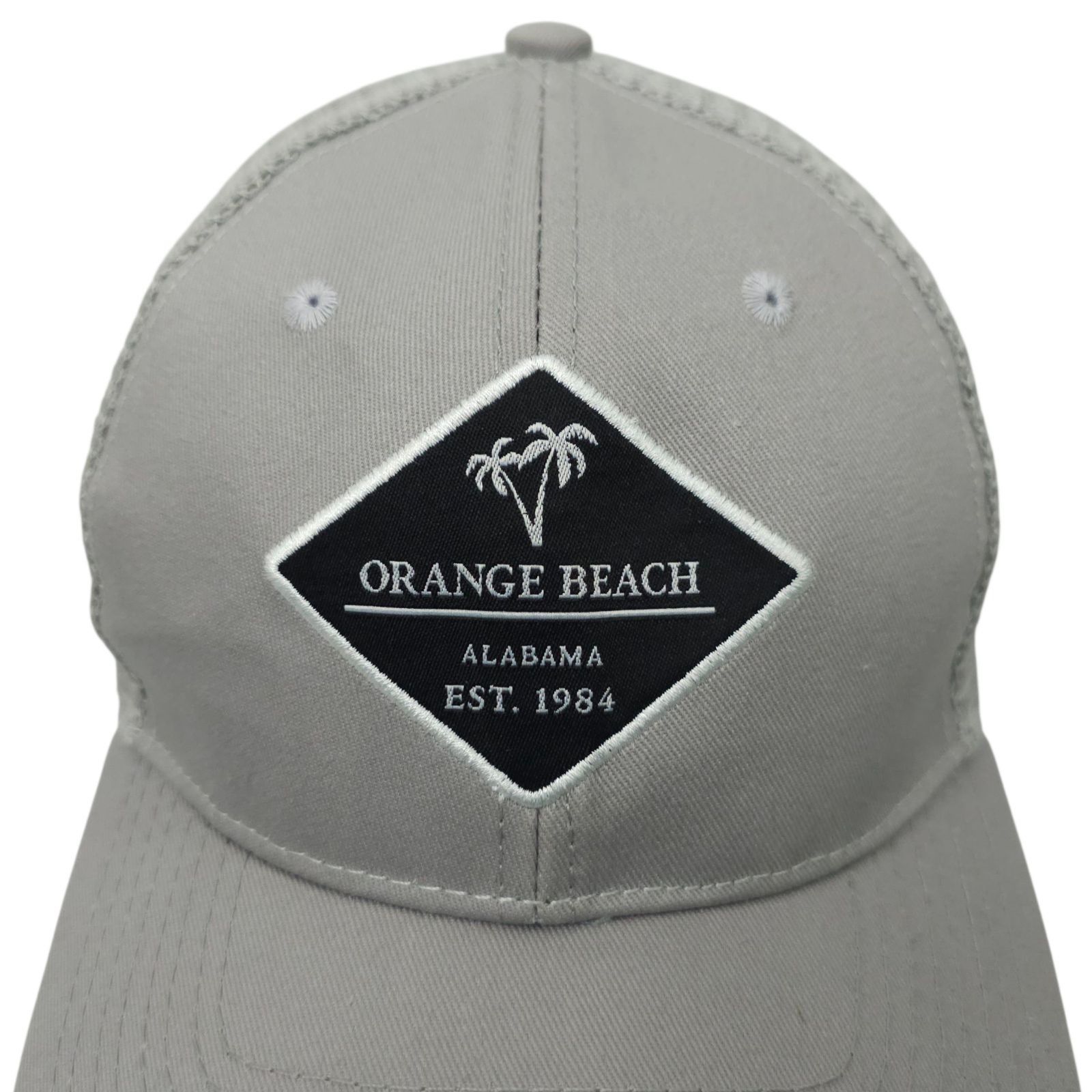Other Orange Beach Alabama Logo Patch Mesh Strapback Cap Trucker Size ONE SIZE - 7 Thumbnail
