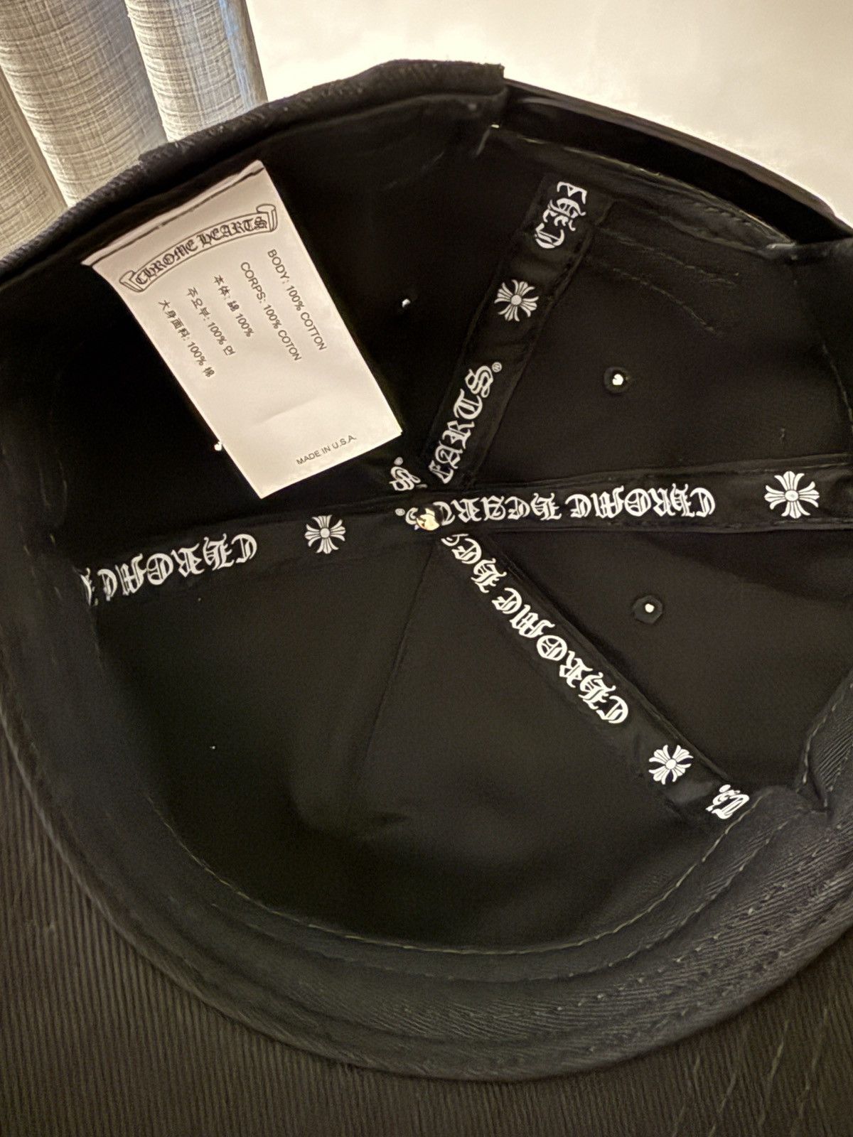 Chrome Hearts Chrome Hearts RS3 Hat Size ONE SIZE - 6 Thumbnail