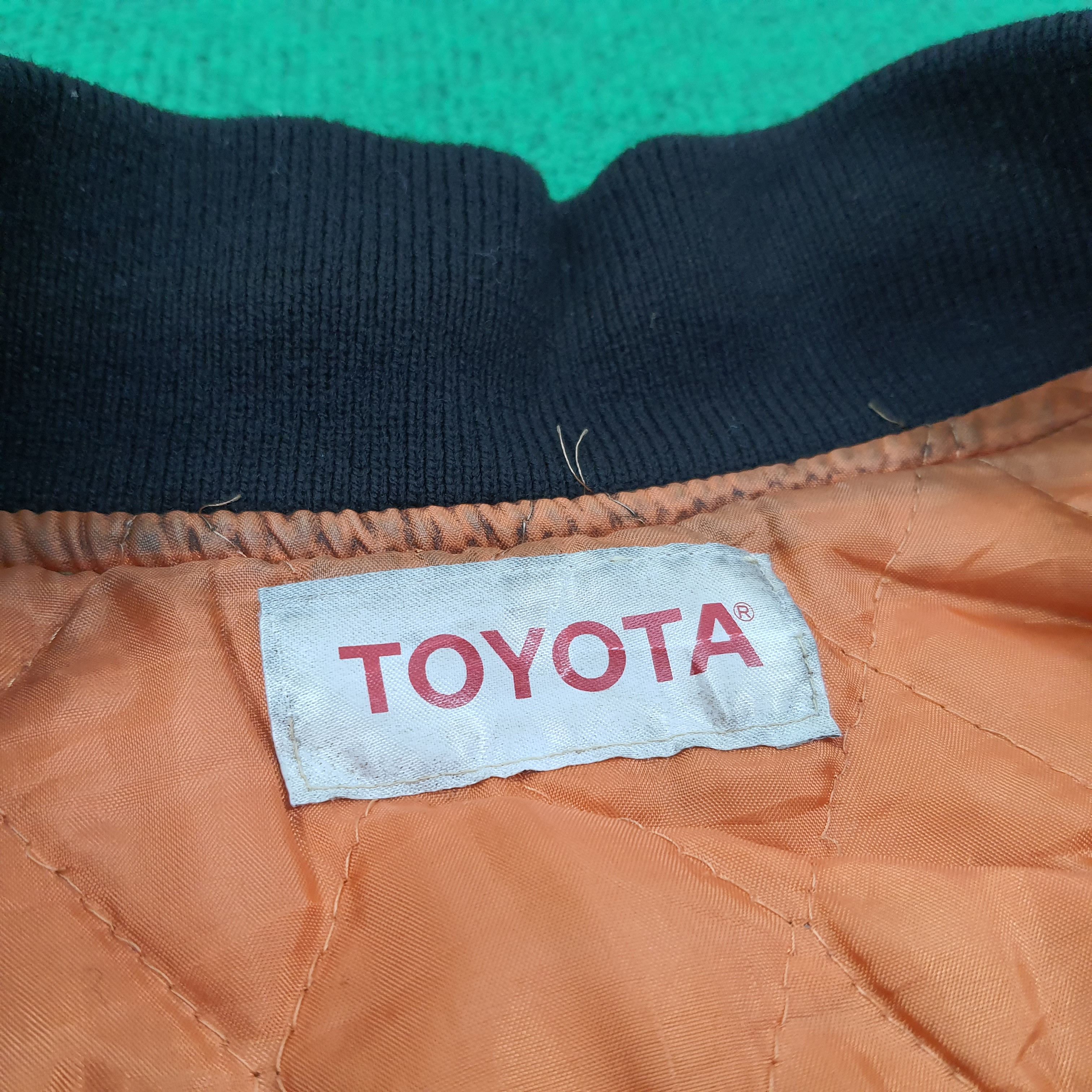 Japanese Brand × Vintage Vintage TRD Toyota Motorsports Racing Bomber Jacket C231N16 Size US L / EU 52-54 / 3 - 5 Thumbnail
