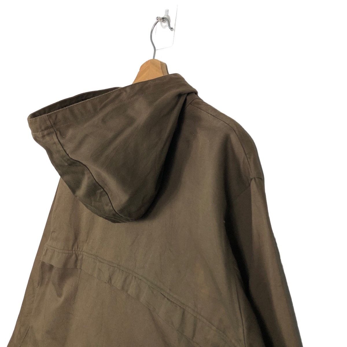 Japanese Brand 🔥Vintage Nearly Equal Hoodie Pull Over Military Amry Style Size US M / EU 48-50 / 2 - 9 Thumbnail
