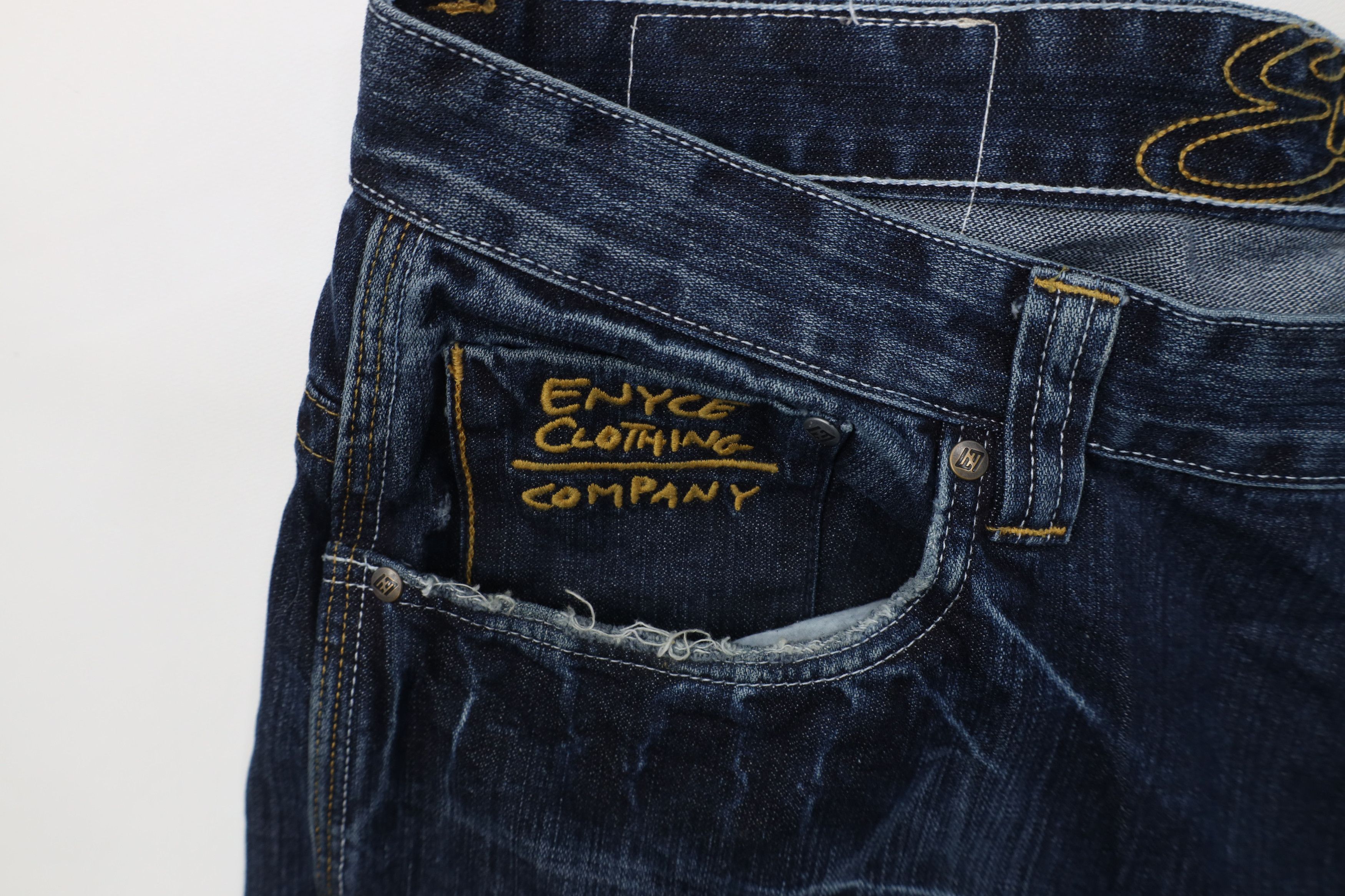 Vintage Vintage 90s Y2K Enyce Baggy Fit Wide Leg Denim Jeans Blue Size US 40 / EU 56 - 9 Thumbnail