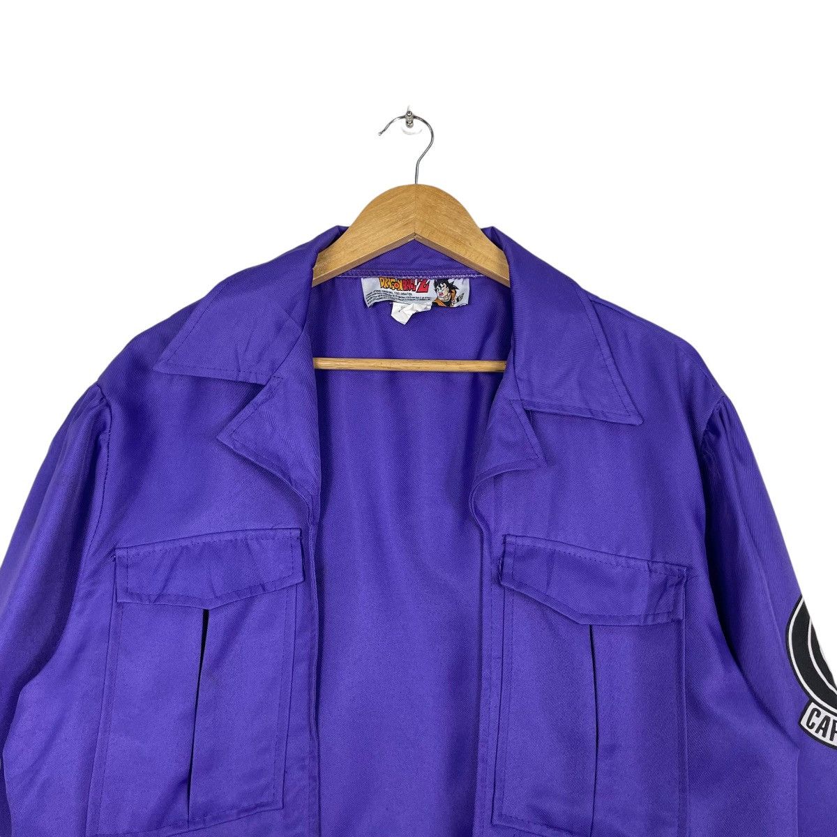 Anime × Japanese Brand 💥DRAGON BALL Z CAPSULE CROP JACKET Size US M / EU 48-50 / 2 - 2 Thumbnail