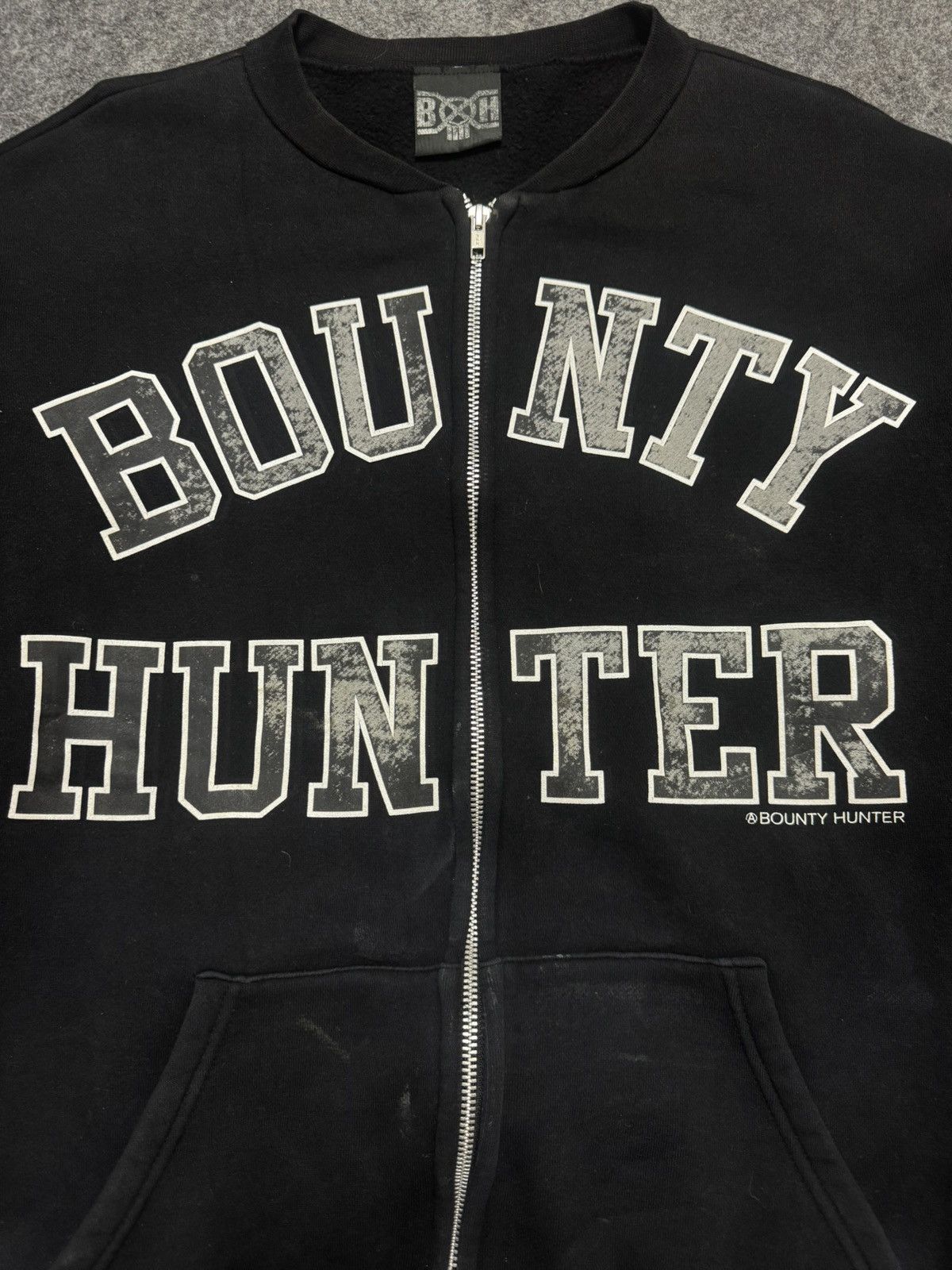 Bounty Hunter Streetwear Bounty Hunter Black zip-up Sweatshirt Size US XL / EU 56 / 4 - 6 Thumbnail