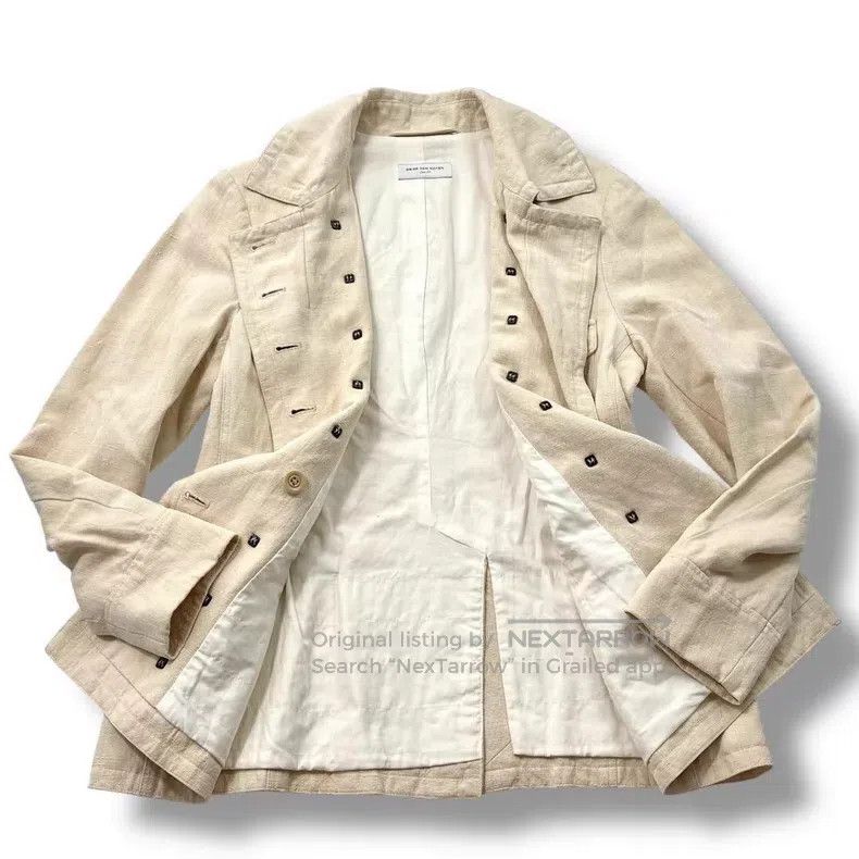 Dries Van Noten Dries Van Noten Napoleon Style Double-breasted Jacket Size XS / US 0-2 / IT 36-38 - 7 Thumbnail