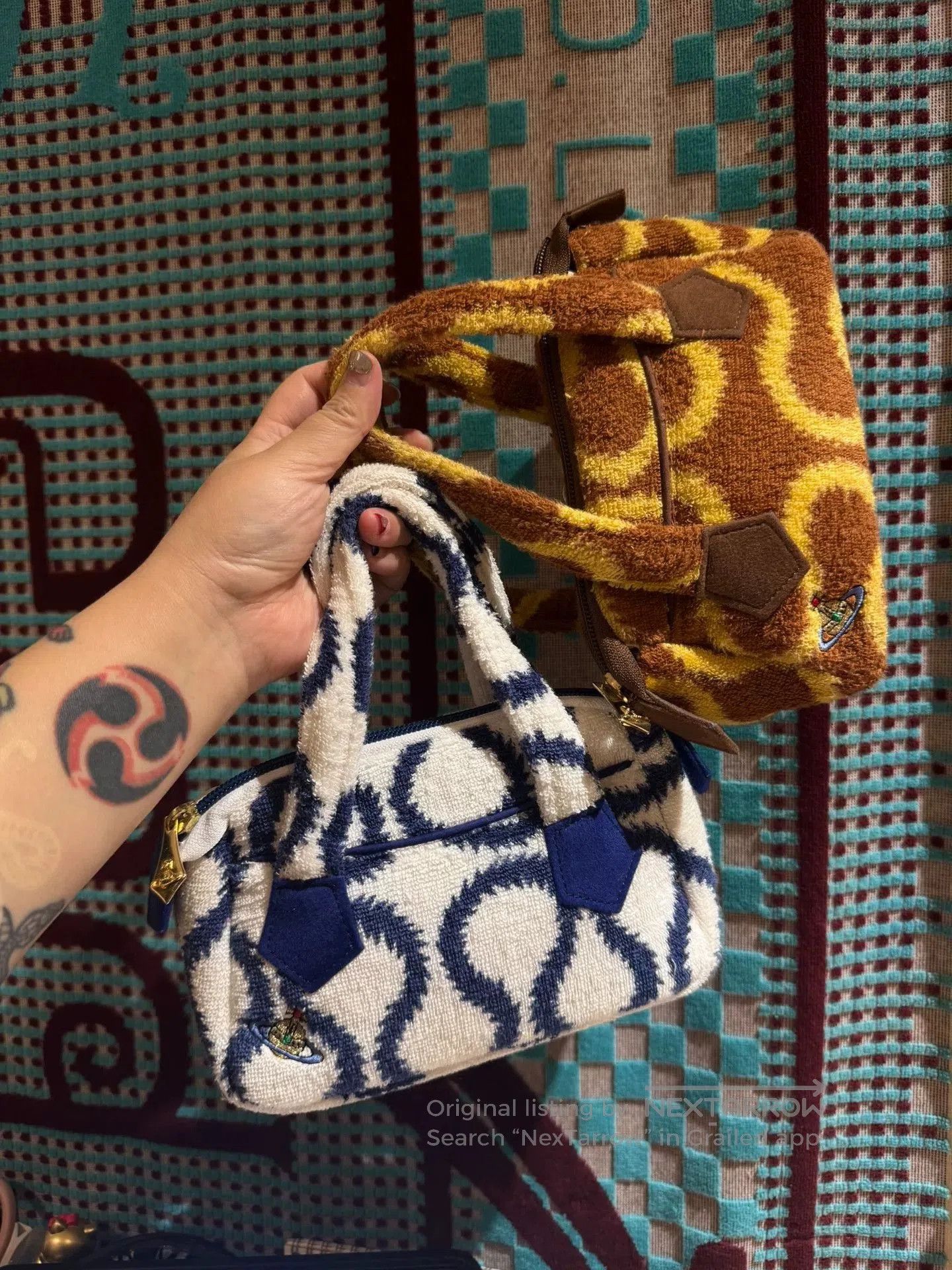Vivienne Westwood vivienne westwood mini towel tote bag. Size ONE SIZE - 1 Thumbnail