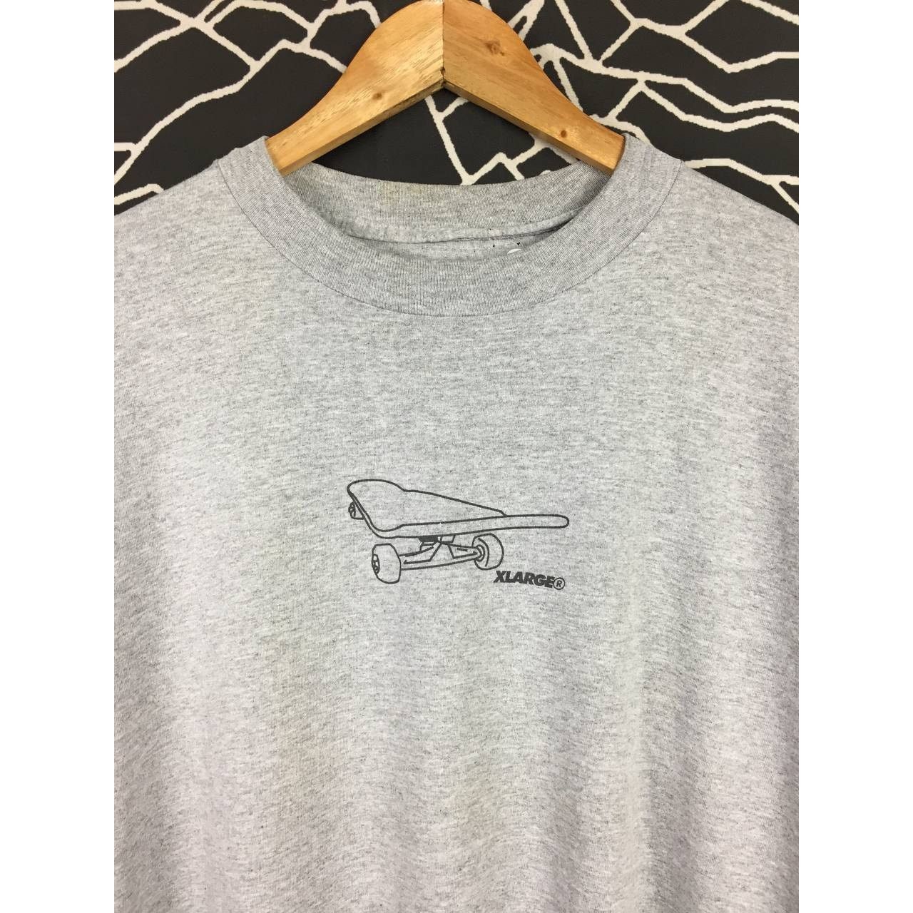 Vintage × Xlarge Vtg XLARGE OG Streetwear Brand Skateboards Graphic Tee Size US L / EU 52-54 / 3 - 3 Thumbnail