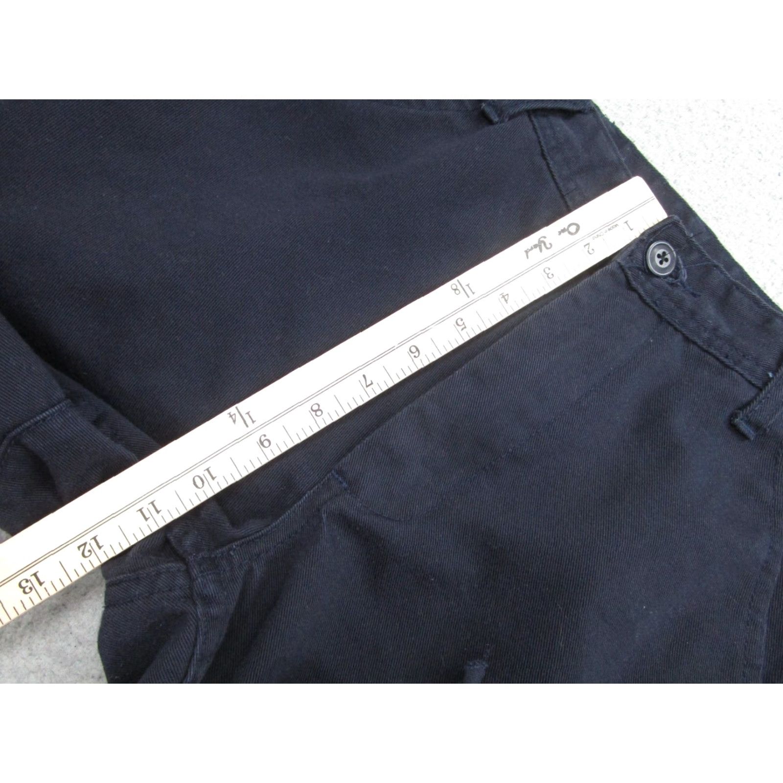 Vintage J Galt Cargo Pants Womens Small Blue Utility Drawstring Cargo Paratrooper Size 28" / US 6 / IT 42 - 5 Thumbnail