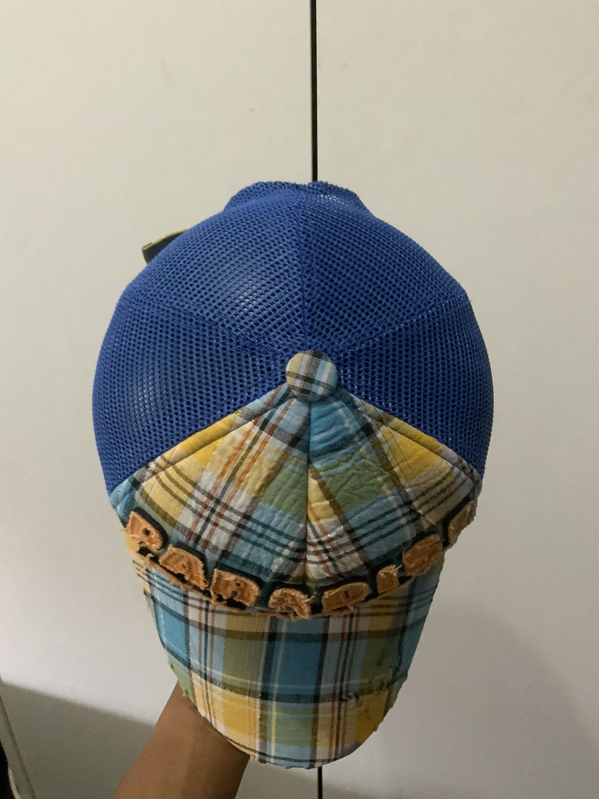 Japanese Brand Paradise 56-289 Distressed Trucker Hat Cap Size ONE SIZE - 8 Thumbnail