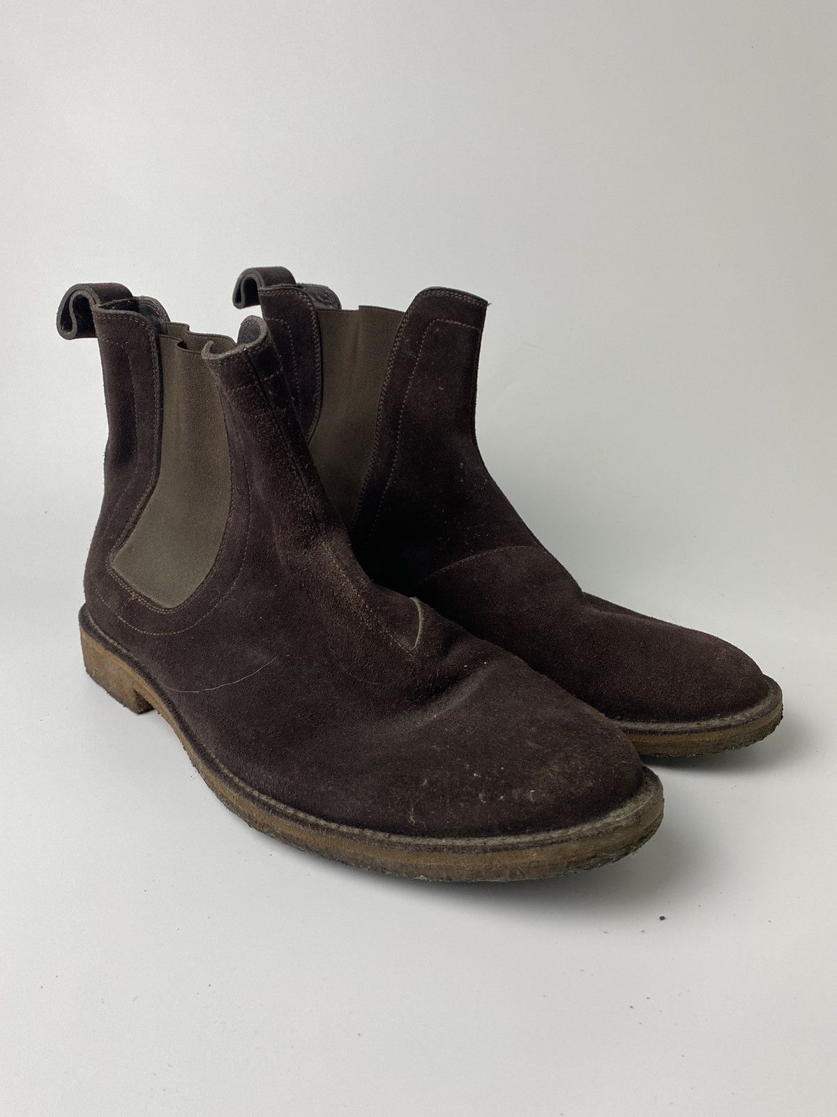 Bottega Veneta Bottega veneta suede Kanye west chelsea boots Size US 11 / EU 44 - 4 Thumbnail